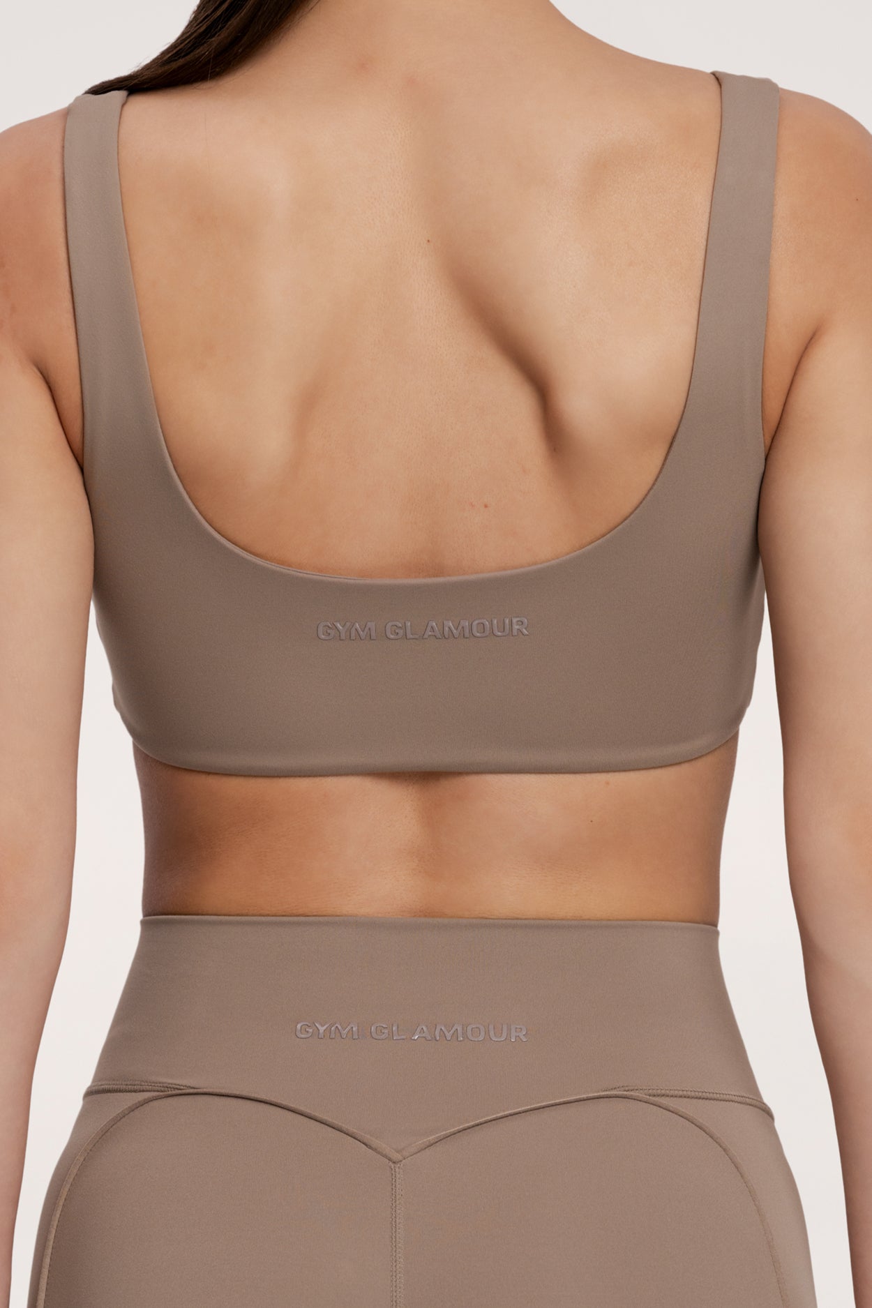 Sports bra pilates era warm beige