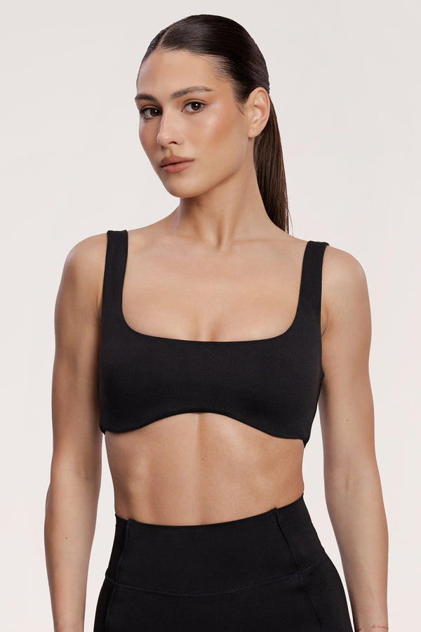 Sports bra pilates era black