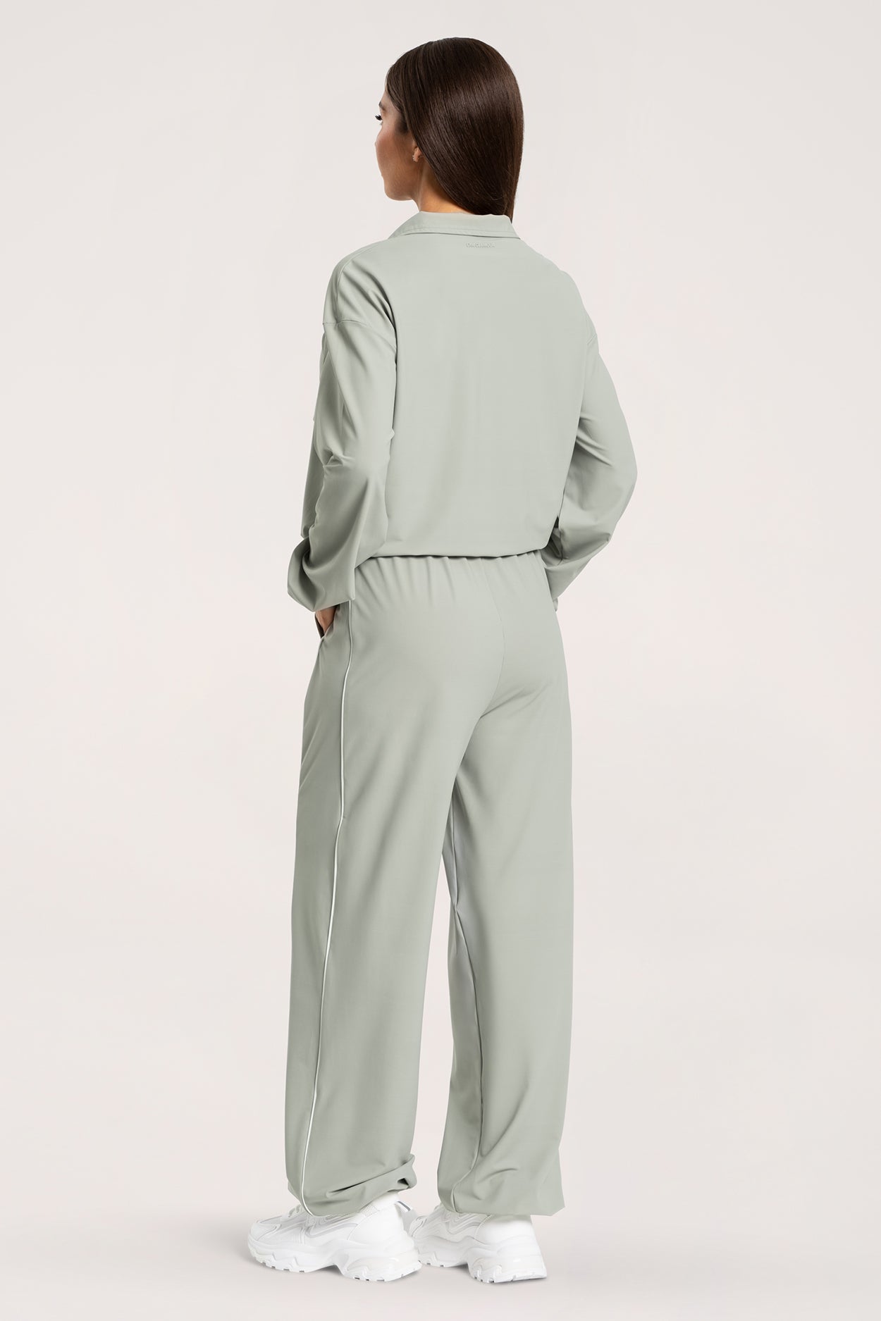 UN1FORM Slick Pants olive grey