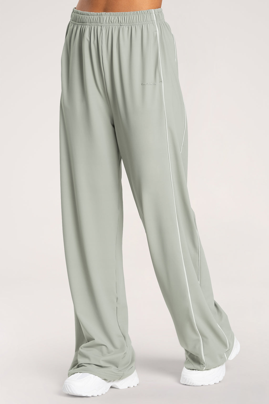 UN1FORM Slick Pants olive grey