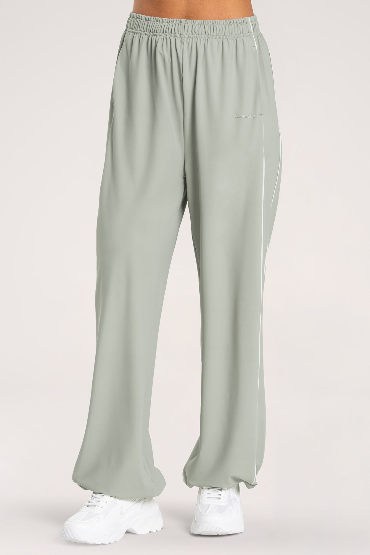 UN1FORM Slick Pants olive grey