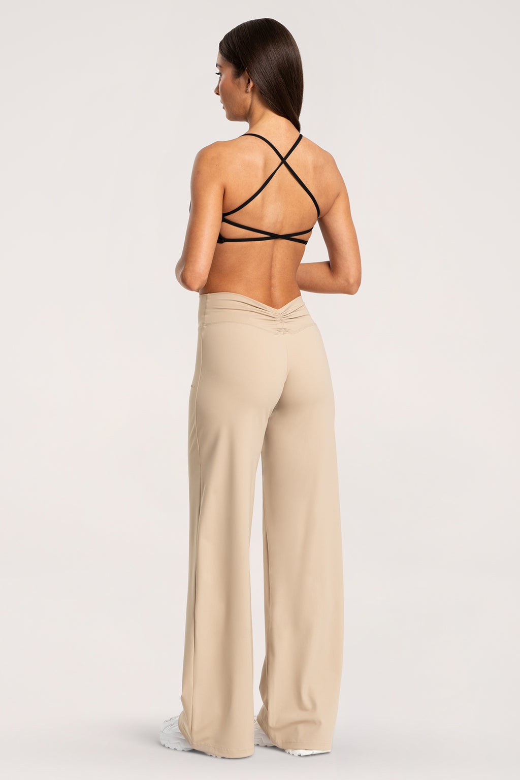 UN1FORM booty tie Pants sand