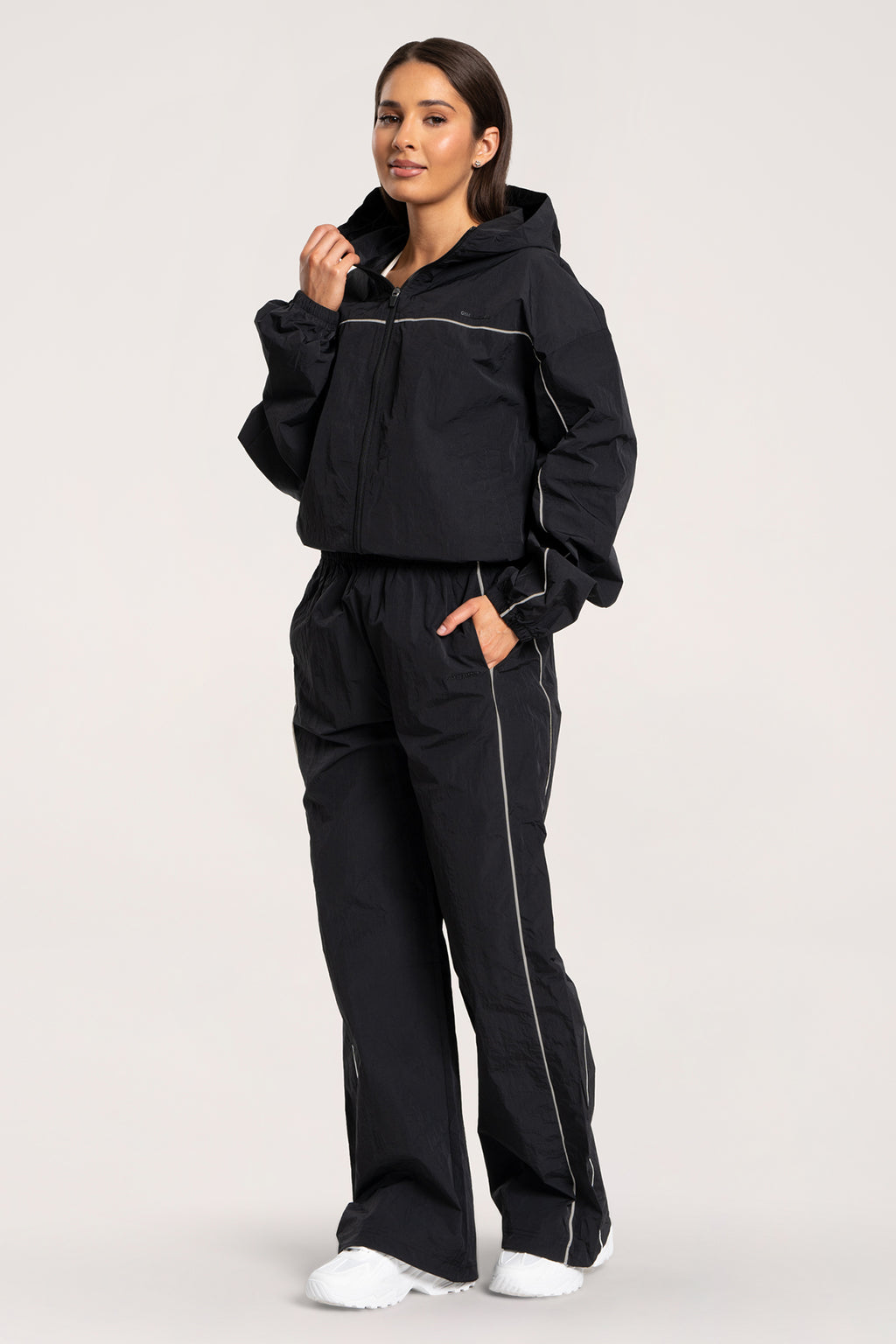 UN1FORM Nylon Pants black