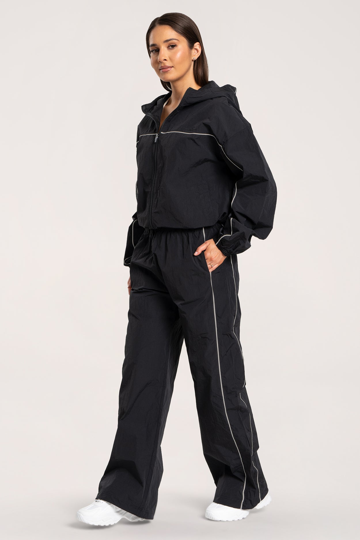 UN1FORM Nylon Pants black