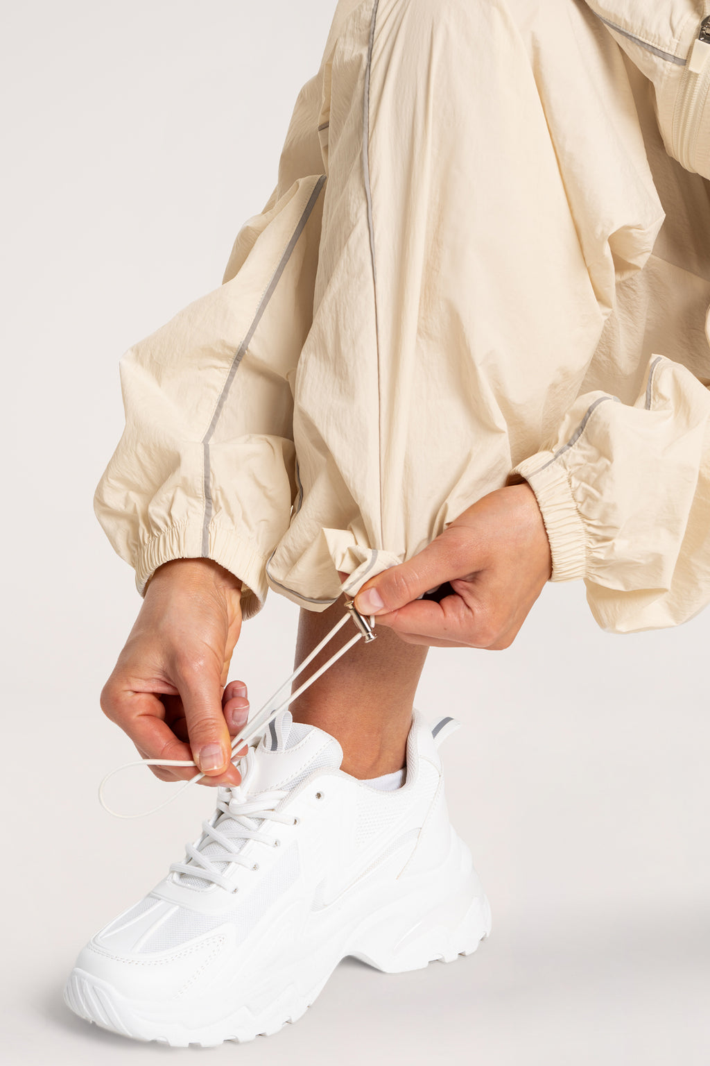 UN1FORM Nylon Pants vanilla