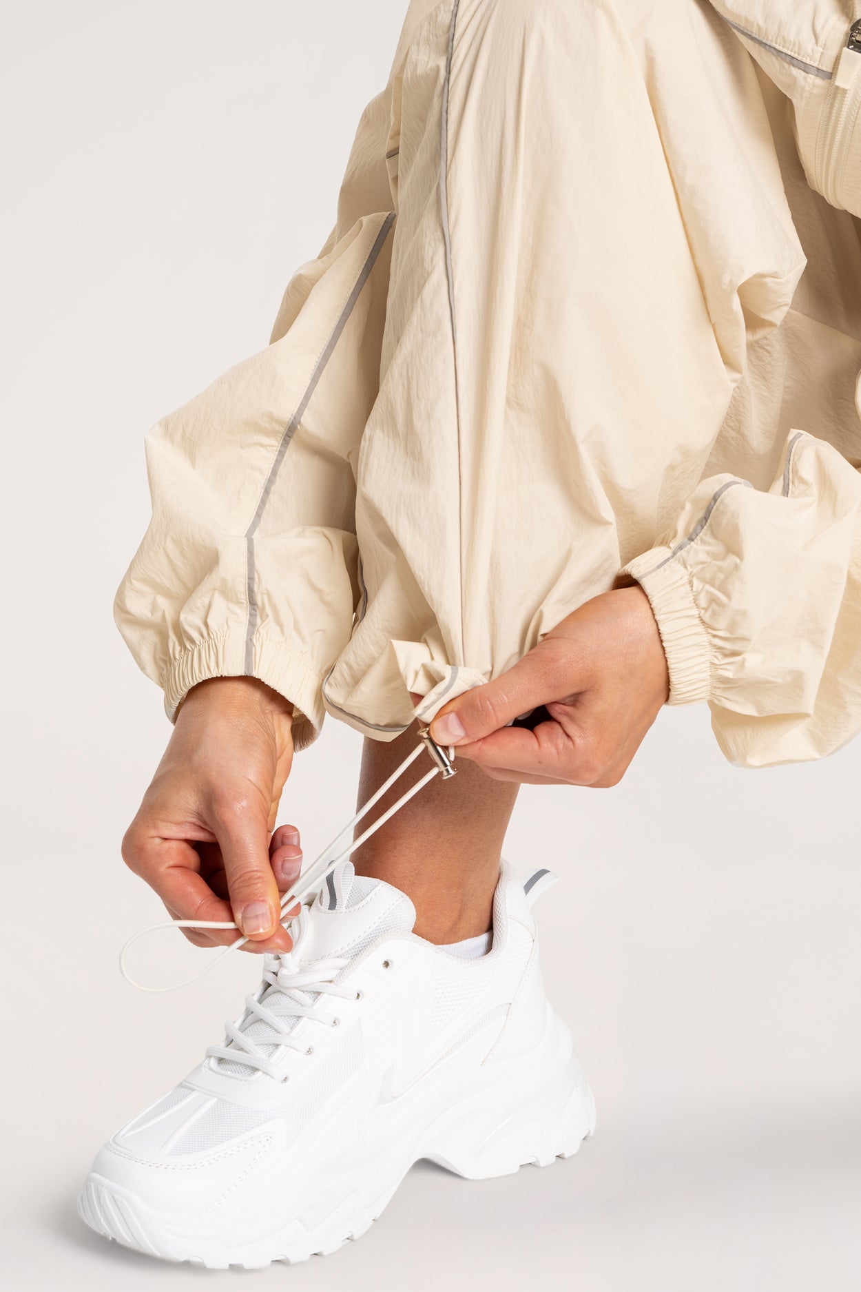UN1FORM Nylon Pants vanilla