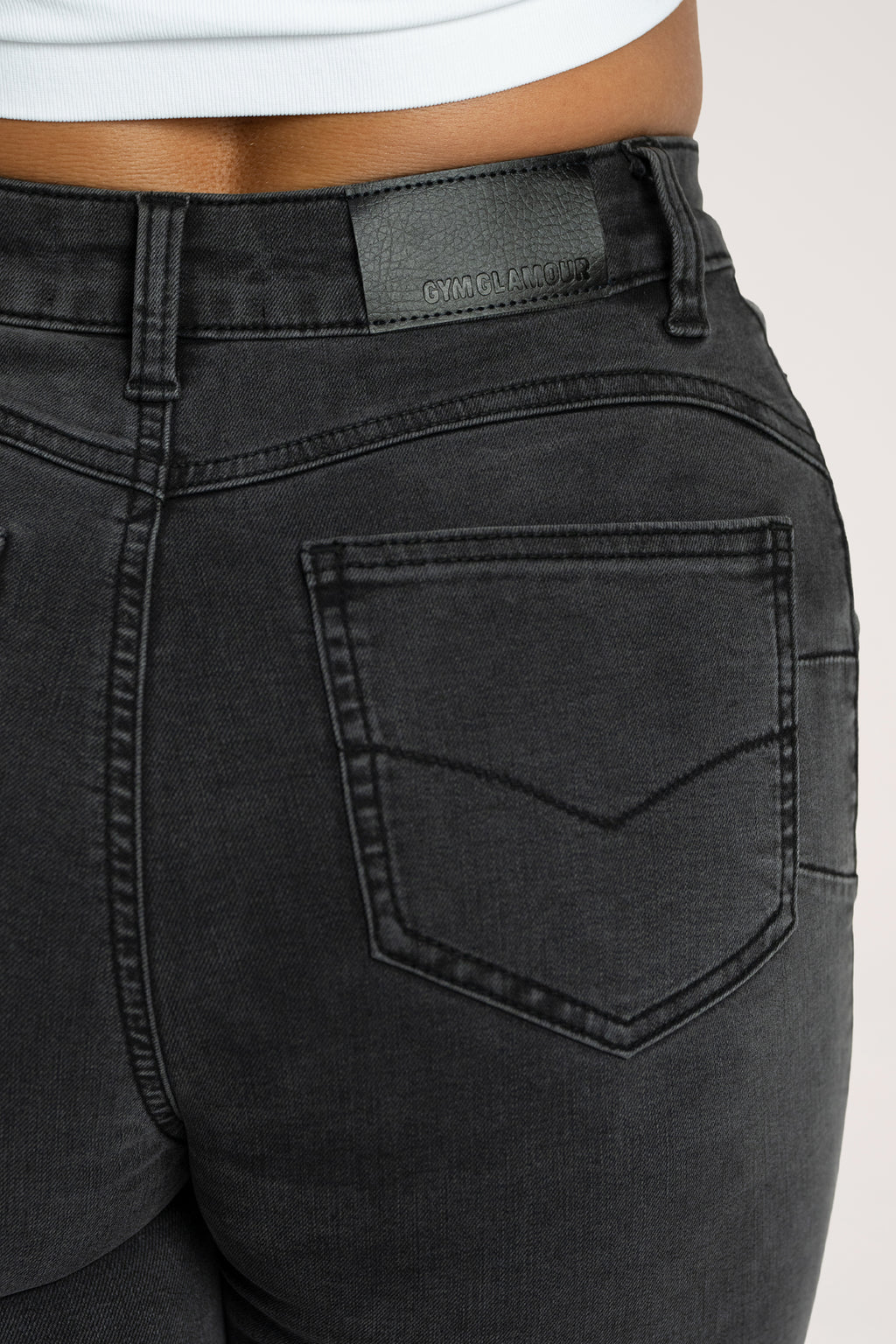 Perfect slim flare jeans black