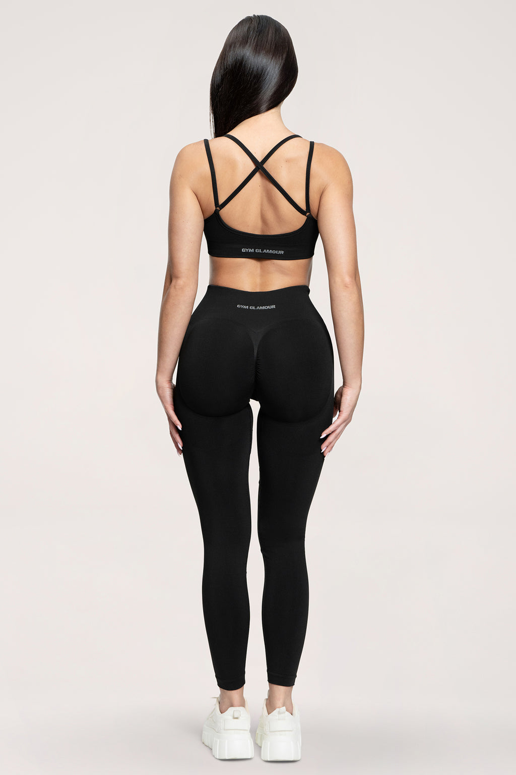 Fake BBL leggings black