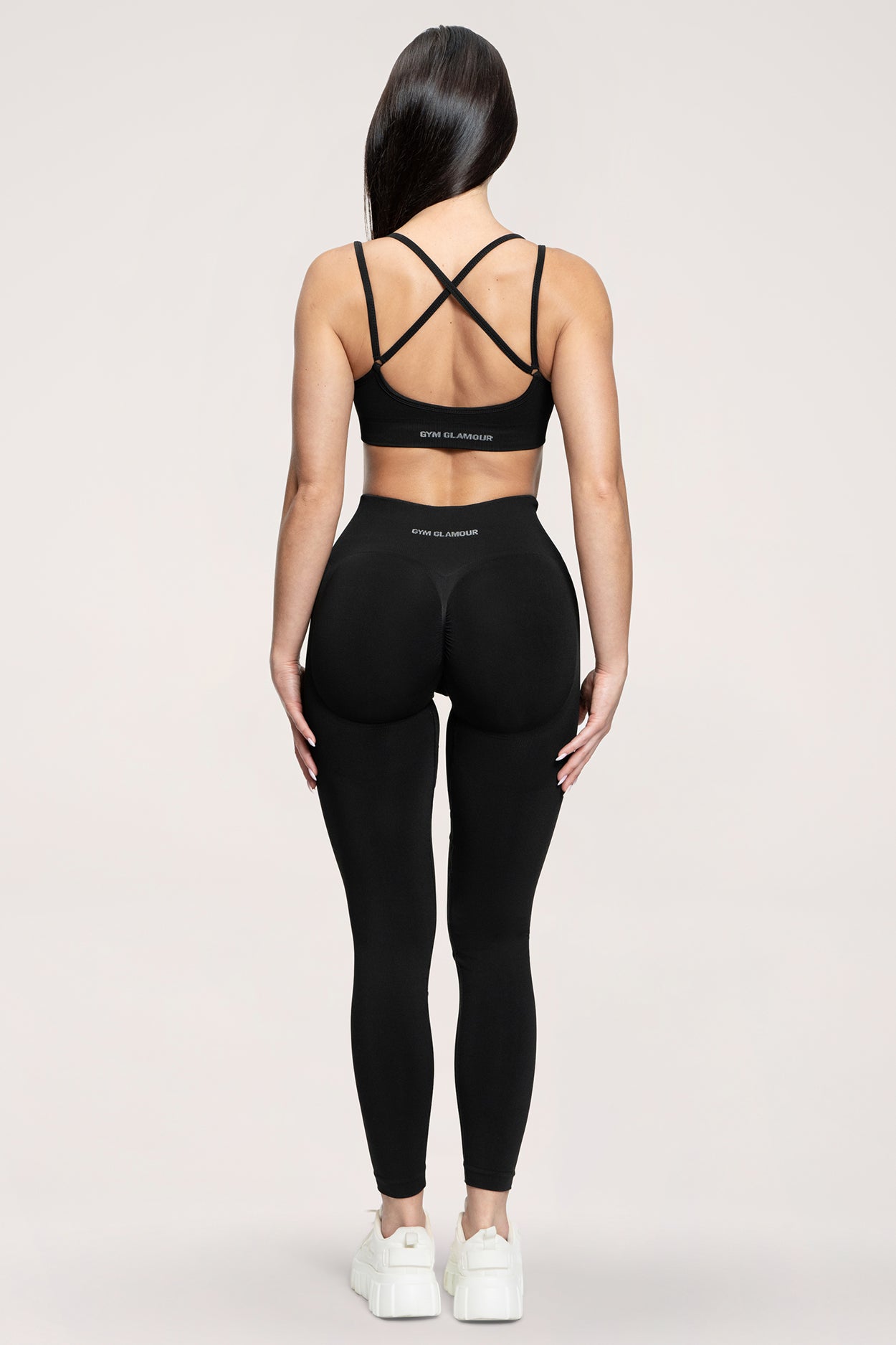 Fake BBL leggings black