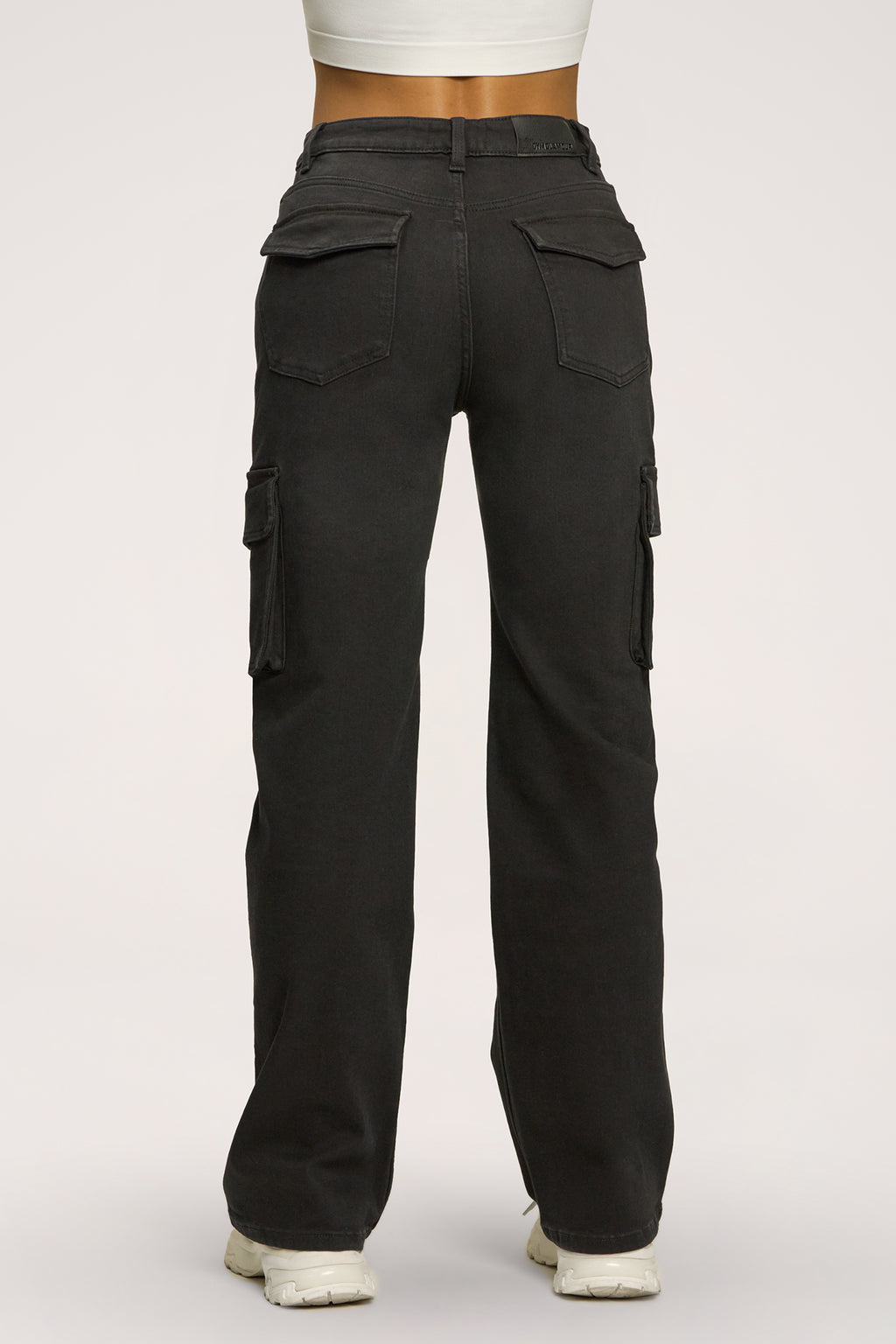 Cargo jeans black