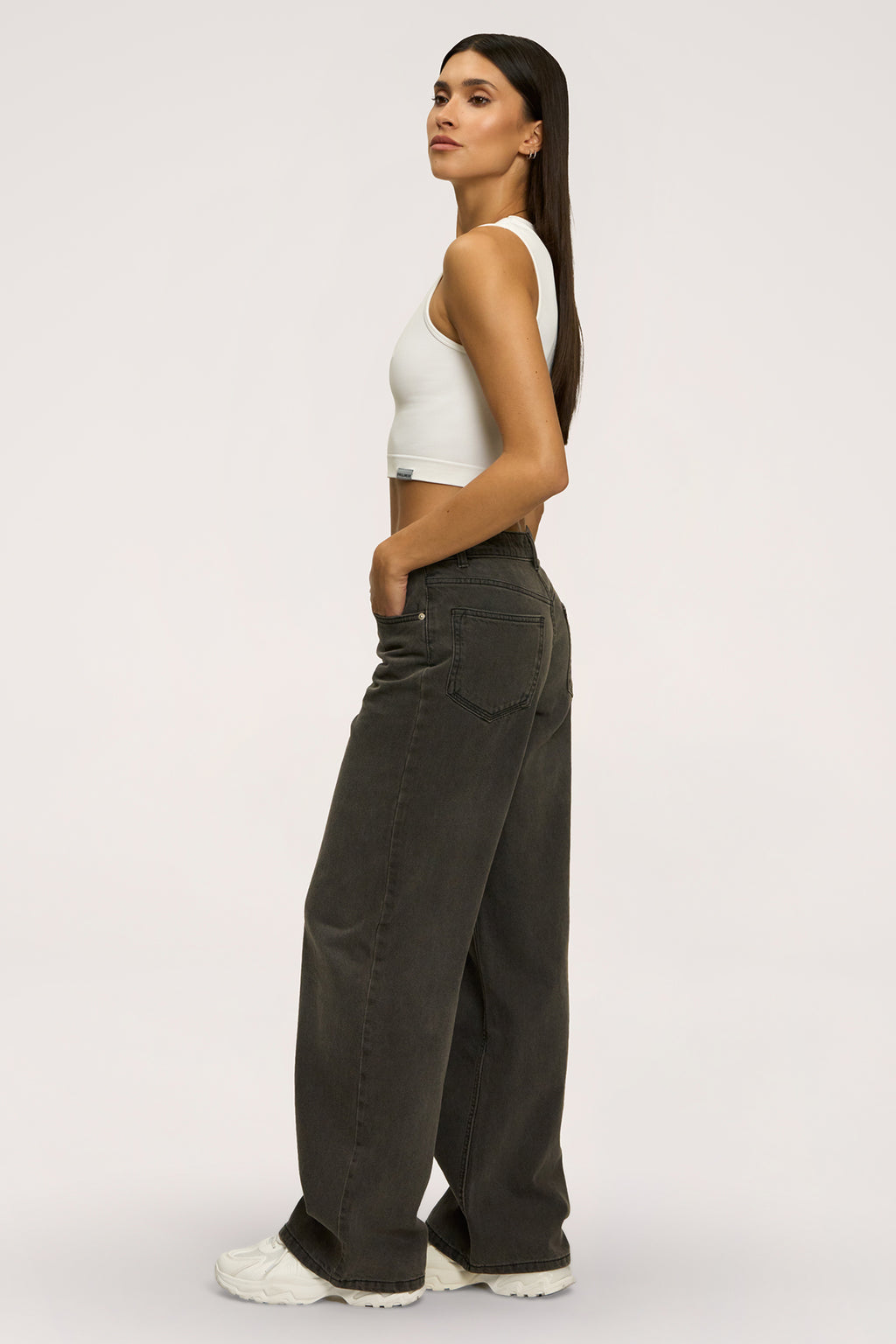 Boyfriend jeans grey