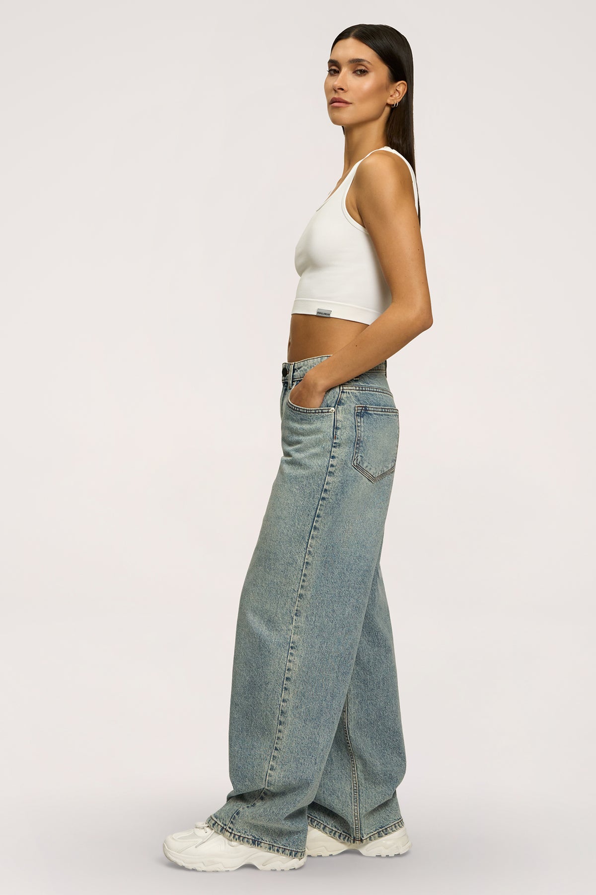 Boyfriend jeans light blue