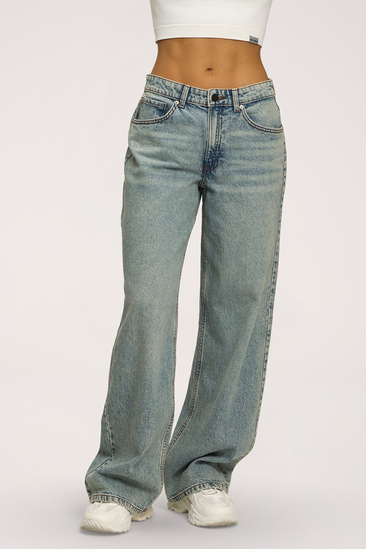 Boyfriend jeans light blue