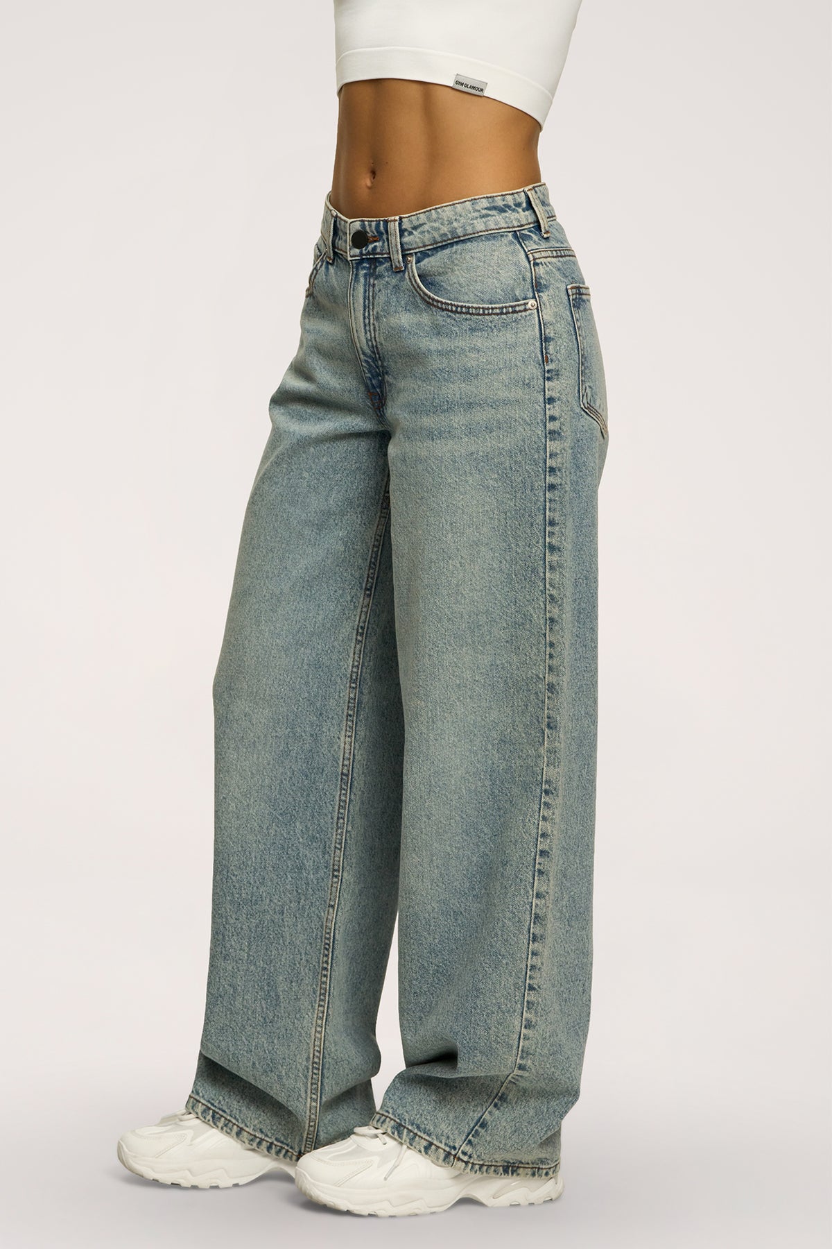 Boyfriend jeans light blue