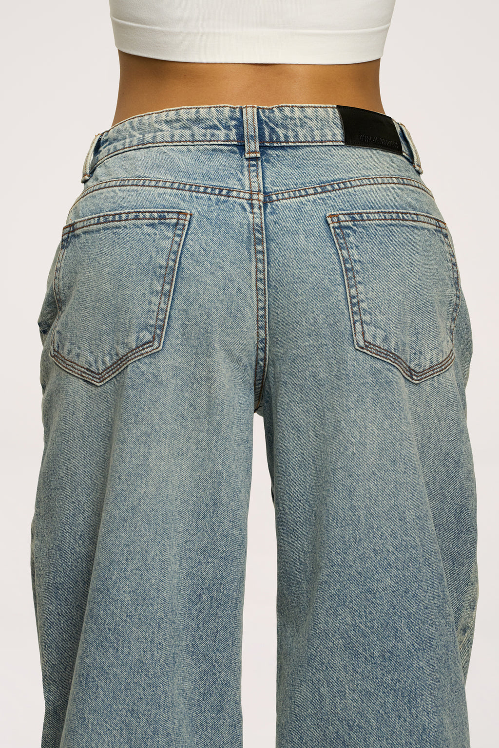 Boyfriend jeans light blue