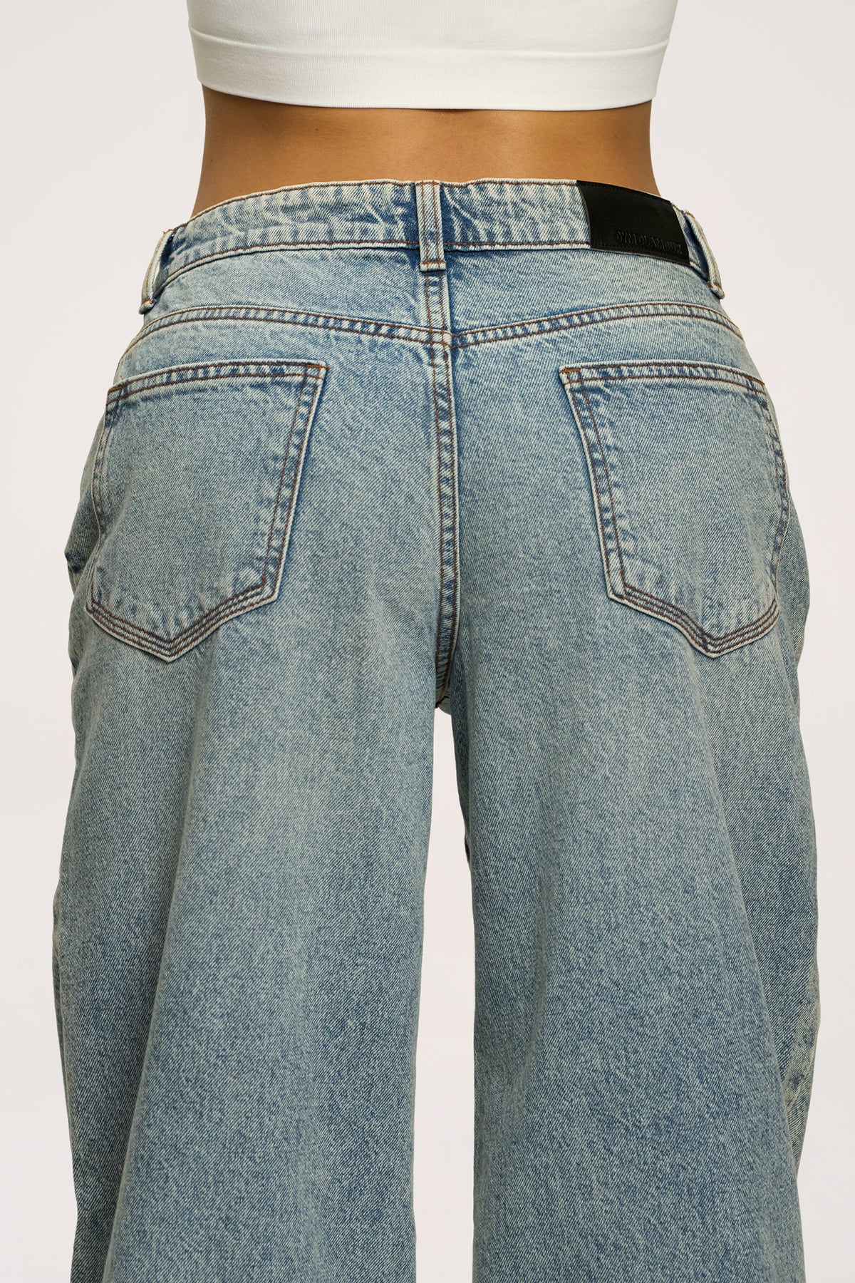 Boyfriend jeans light blue