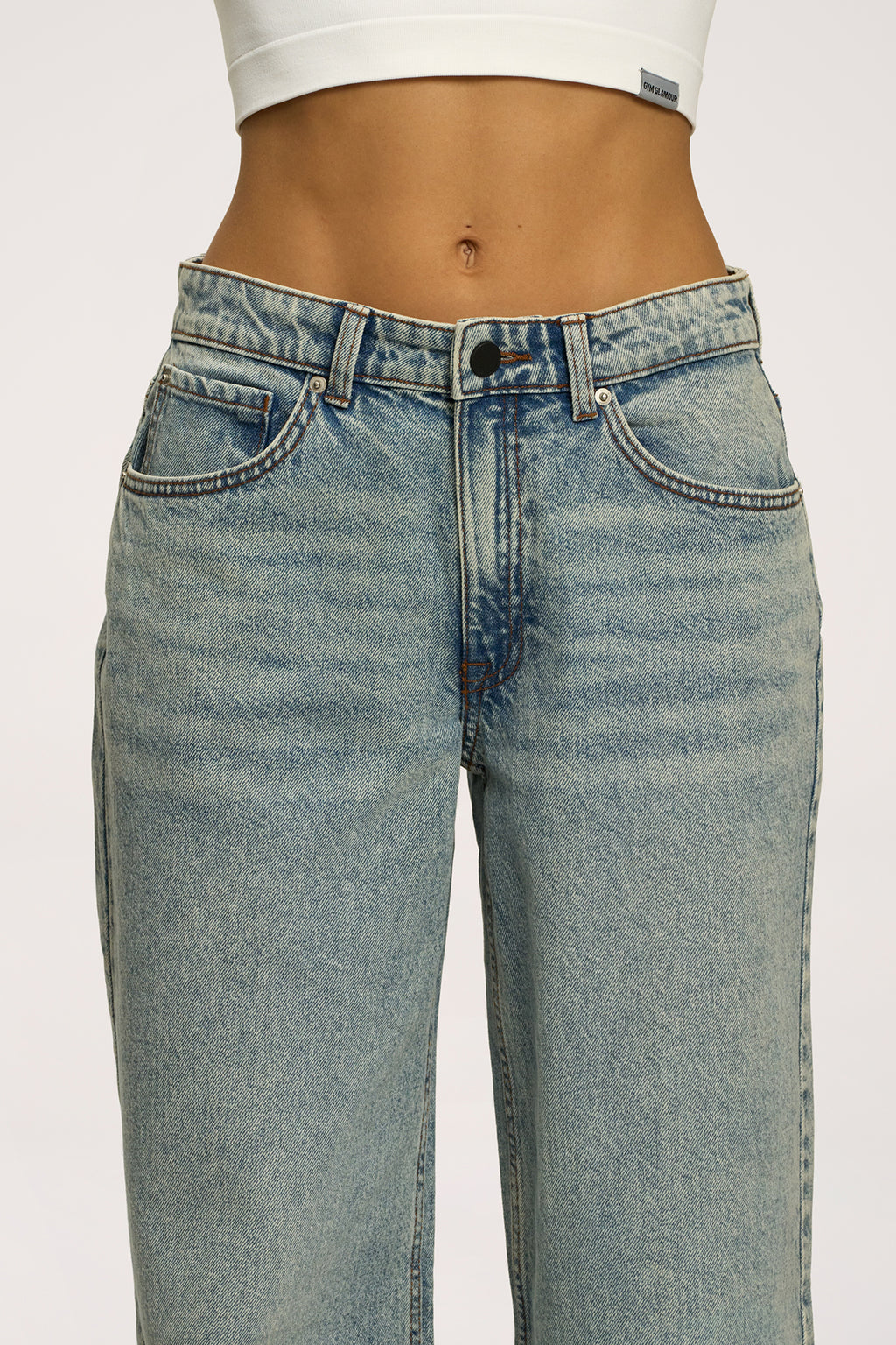 Boyfriend jeans light blue