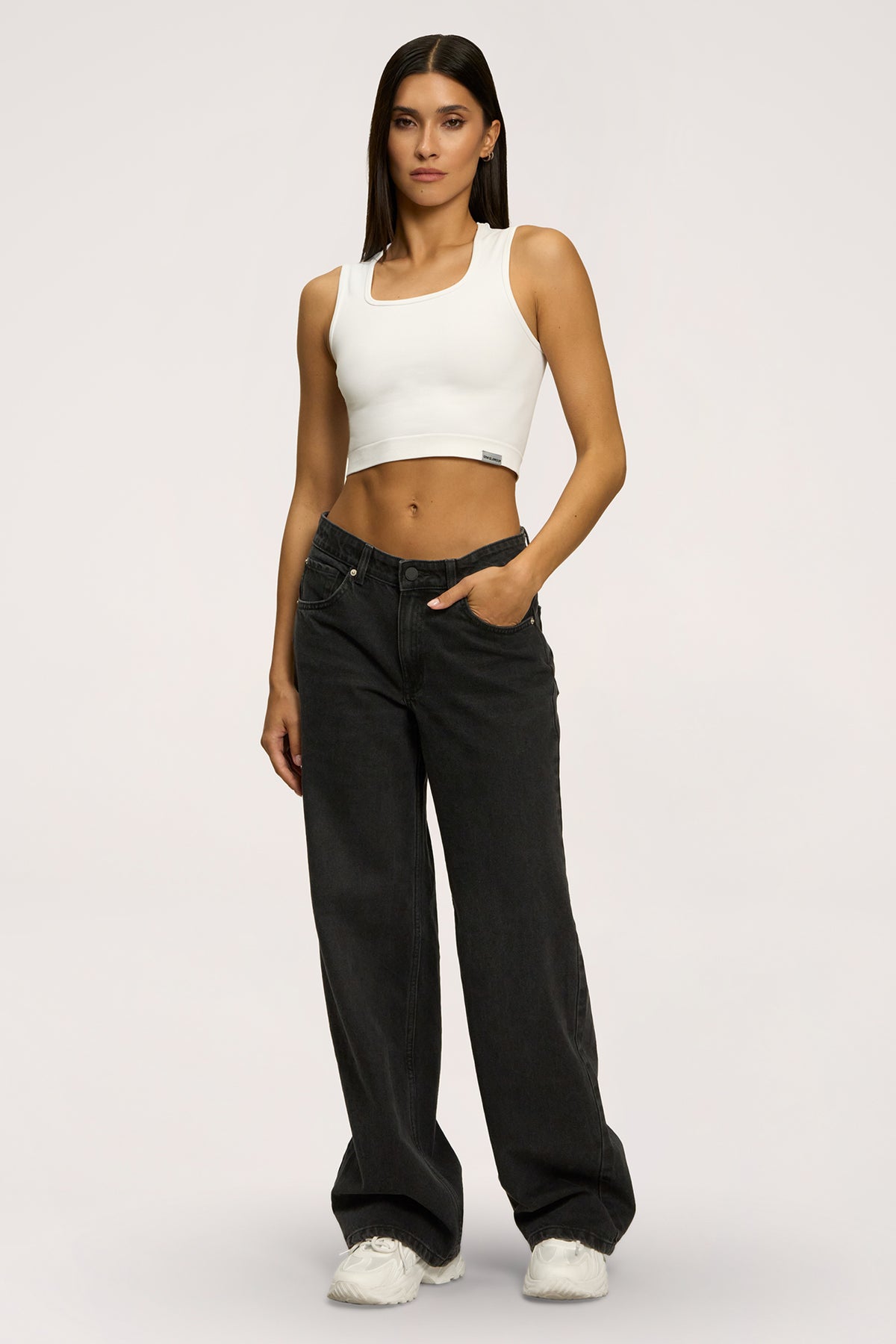 Boyfriend jeans black