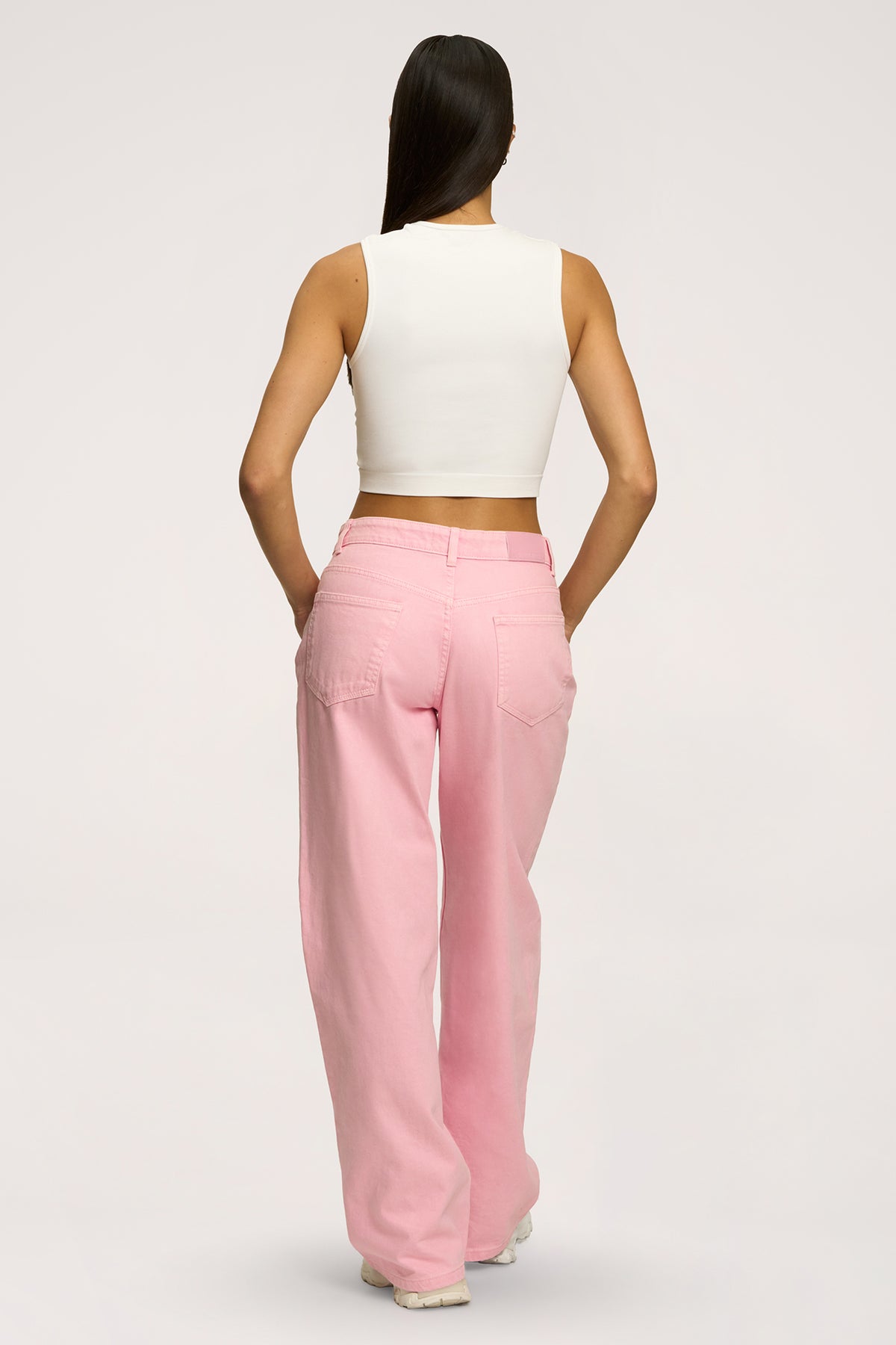 Boyfriend jeans pink