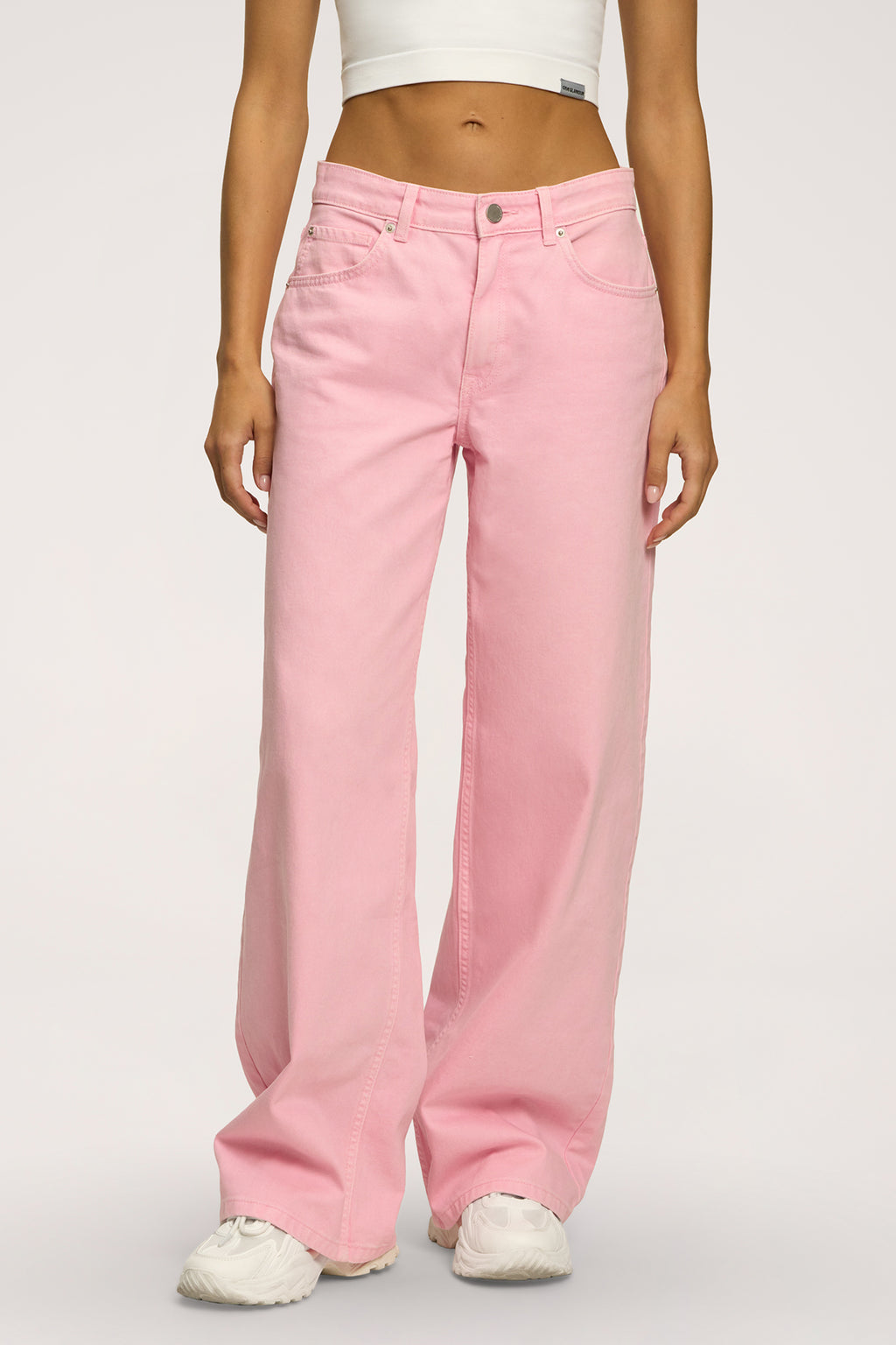 Boyfriend jeans pink