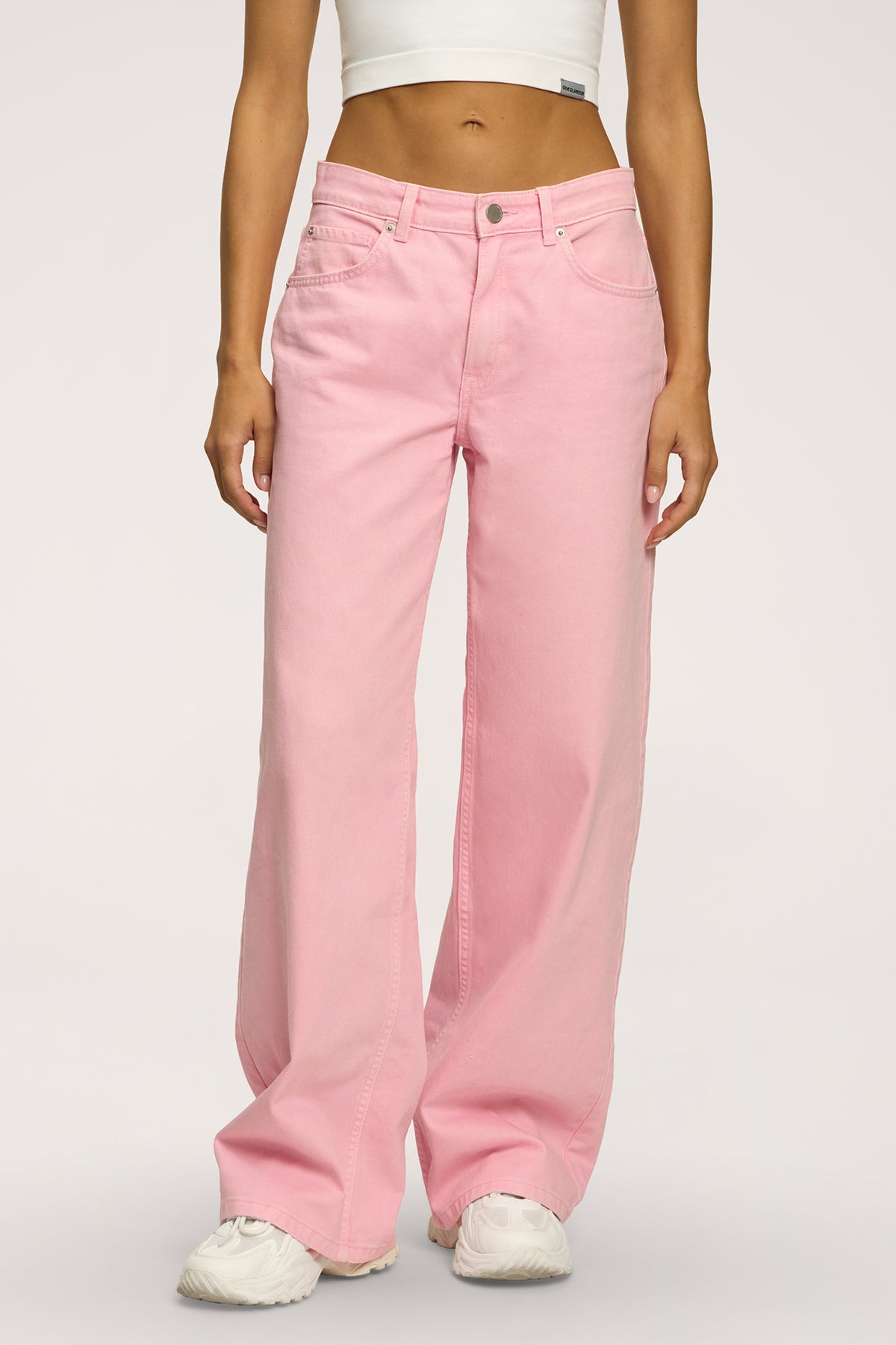Boyfriend jeans pink