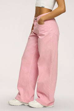 Boyfriend jeans pink