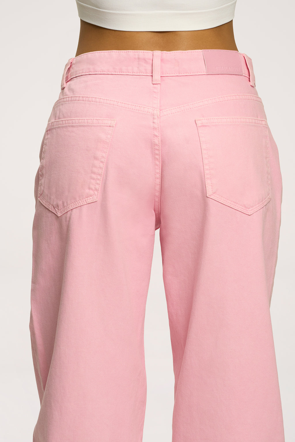 Boyfriend jeans pink