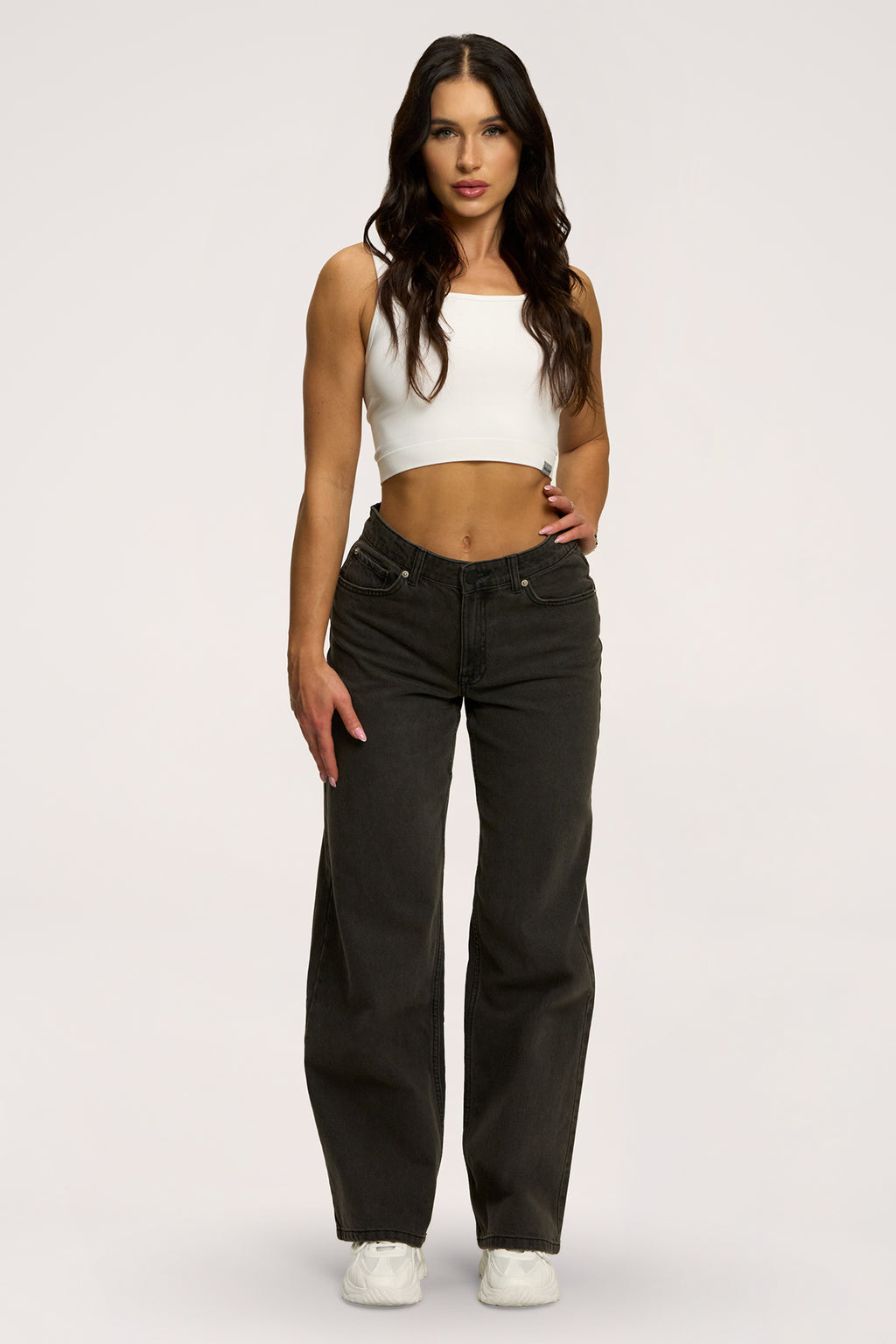 Boyfriend jeans grey