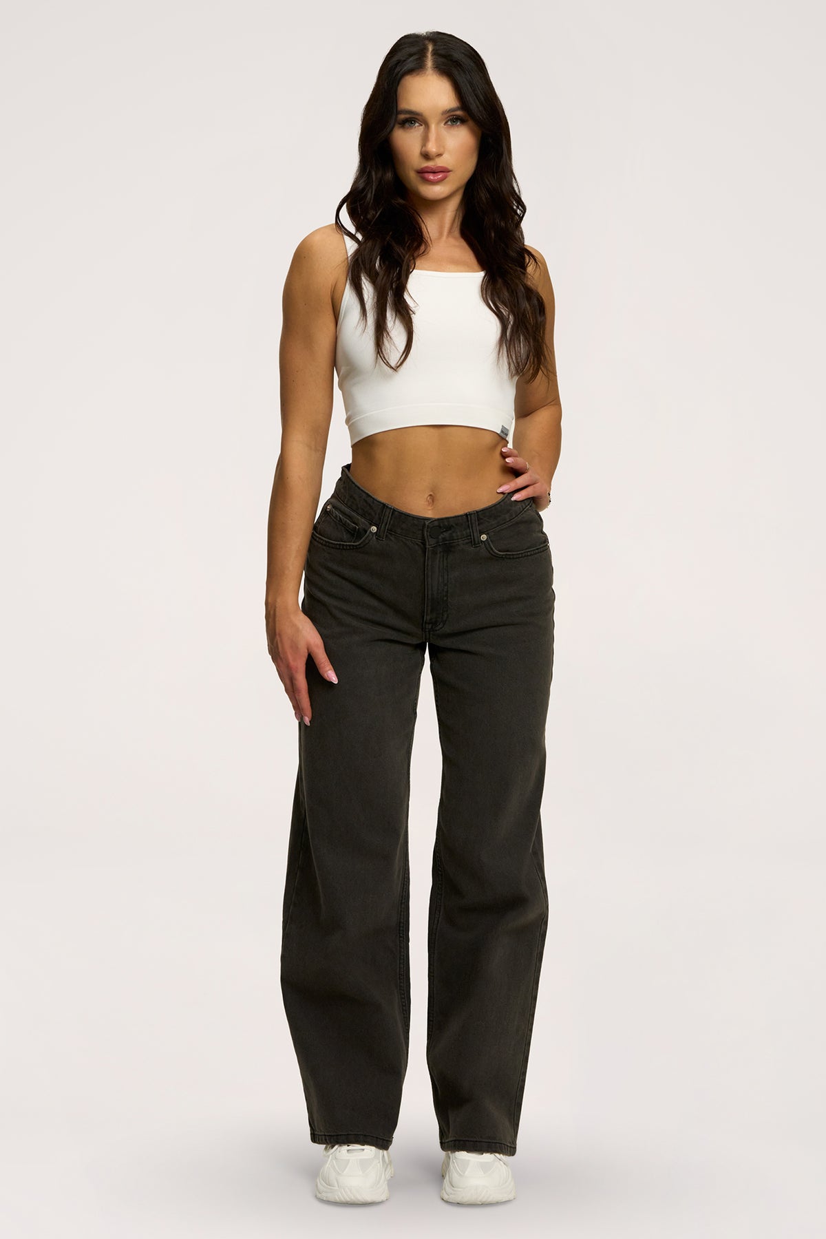 Boyfriend jeans grey