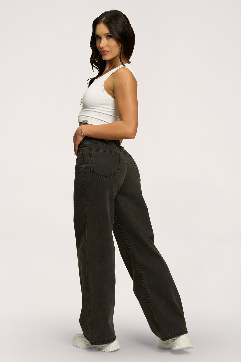 Boyfriend jeans grey