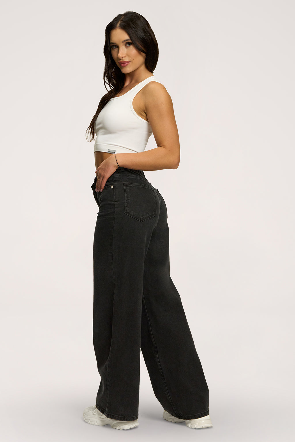 Boyfriend jeans black