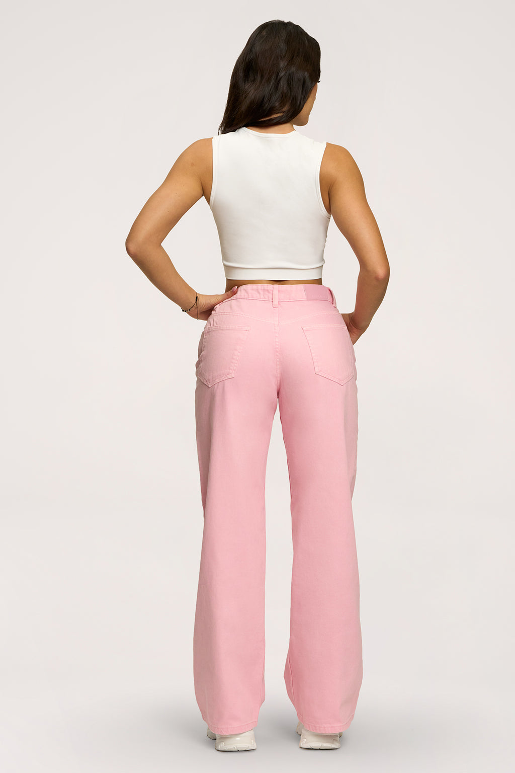 Boyfriend jeans pink
