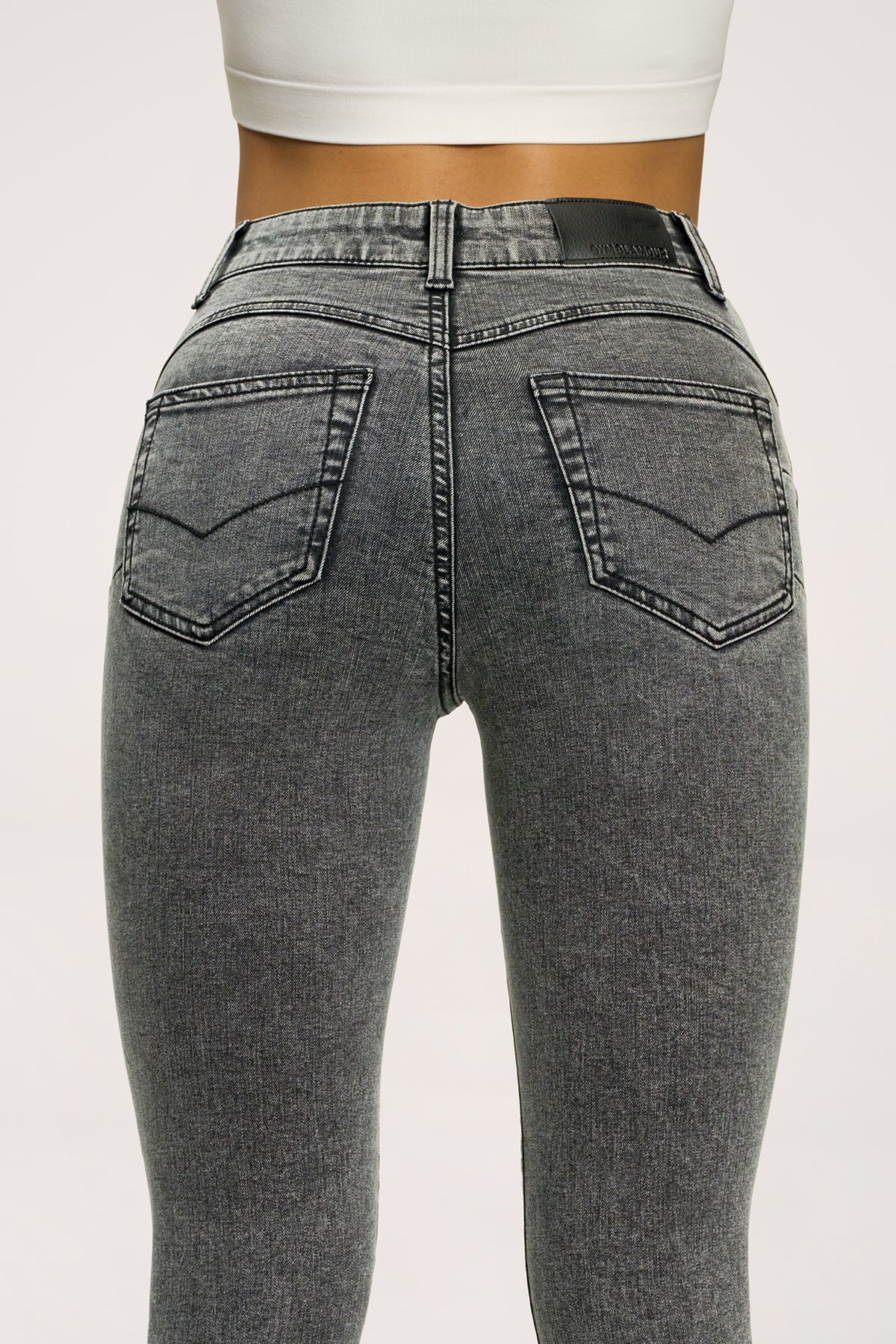 Skinny perfect slim jeans light grey