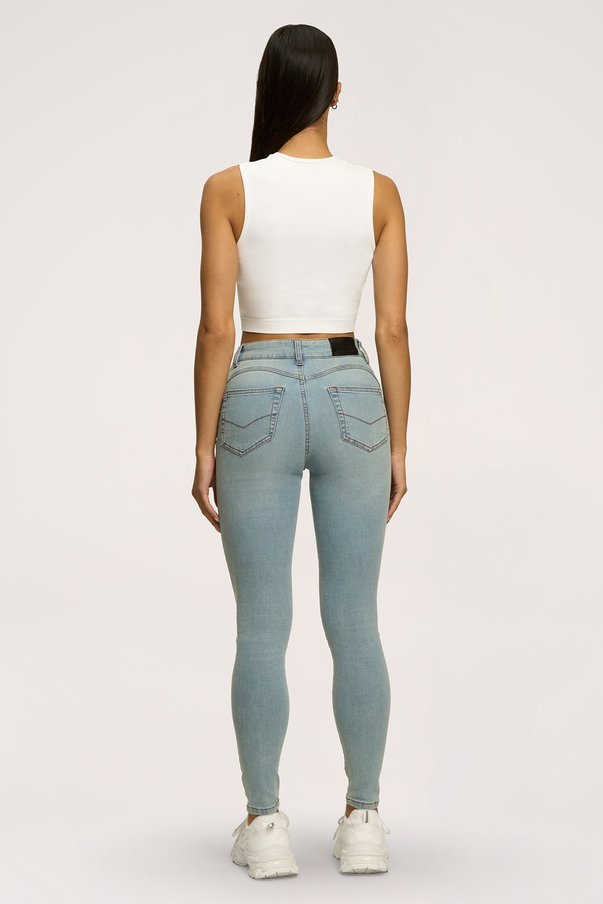 Skinny perfect slim jeans light blue