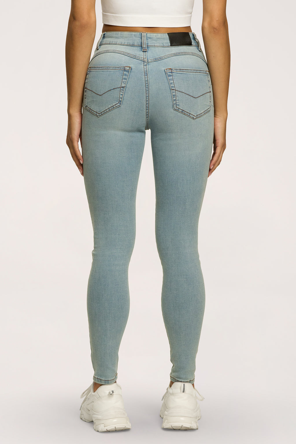 Skinny perfect slim jeans light blue
