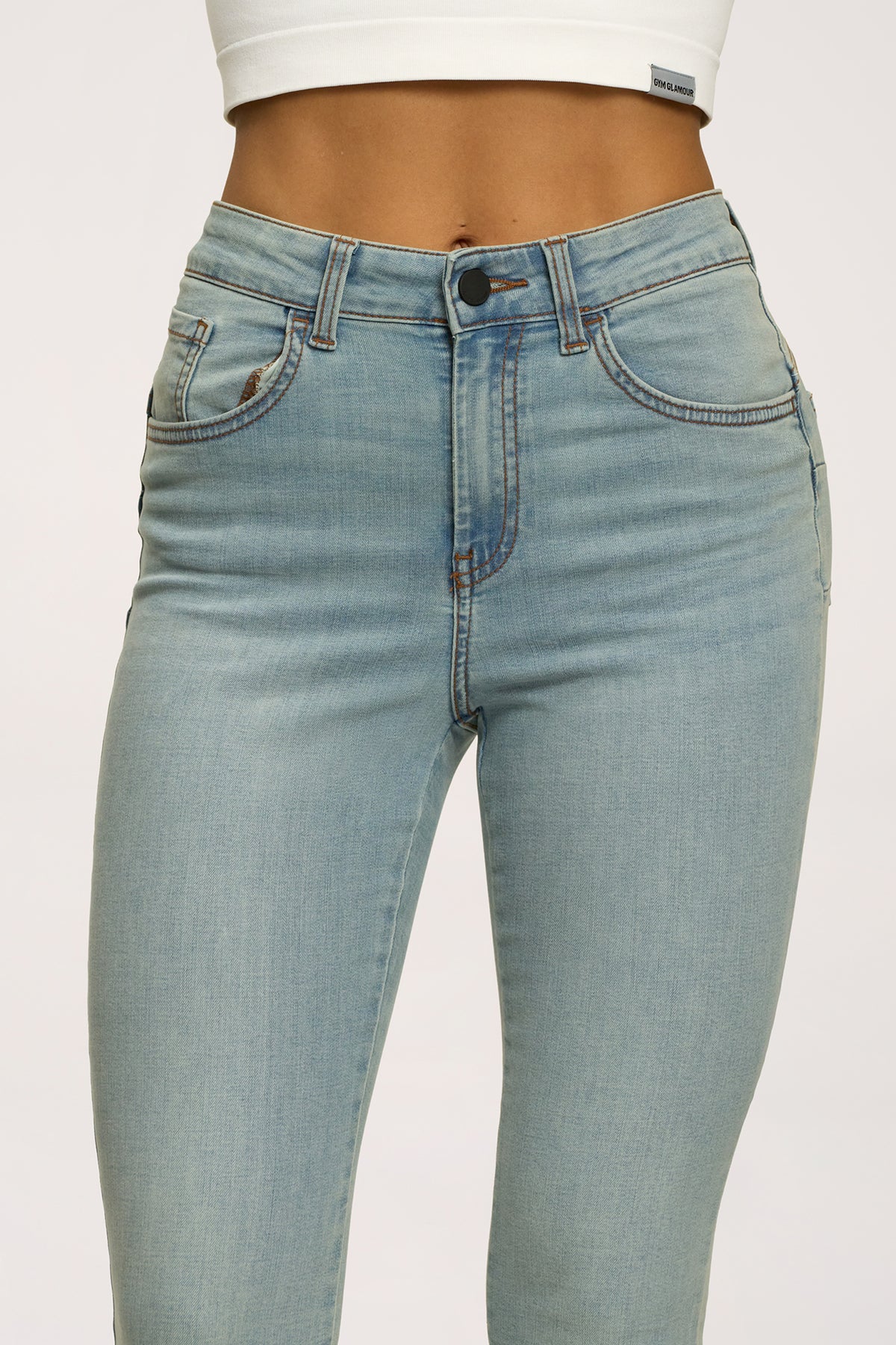 Skinny perfect slim jeans light blue
