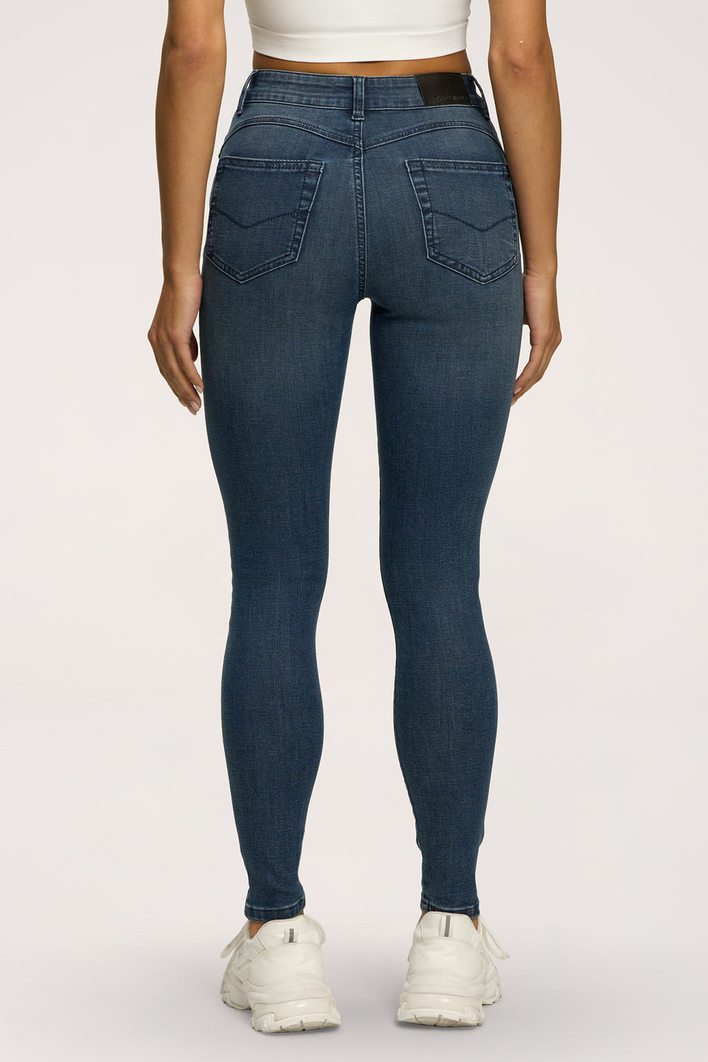 Skinny perfect slim jeans navy blue