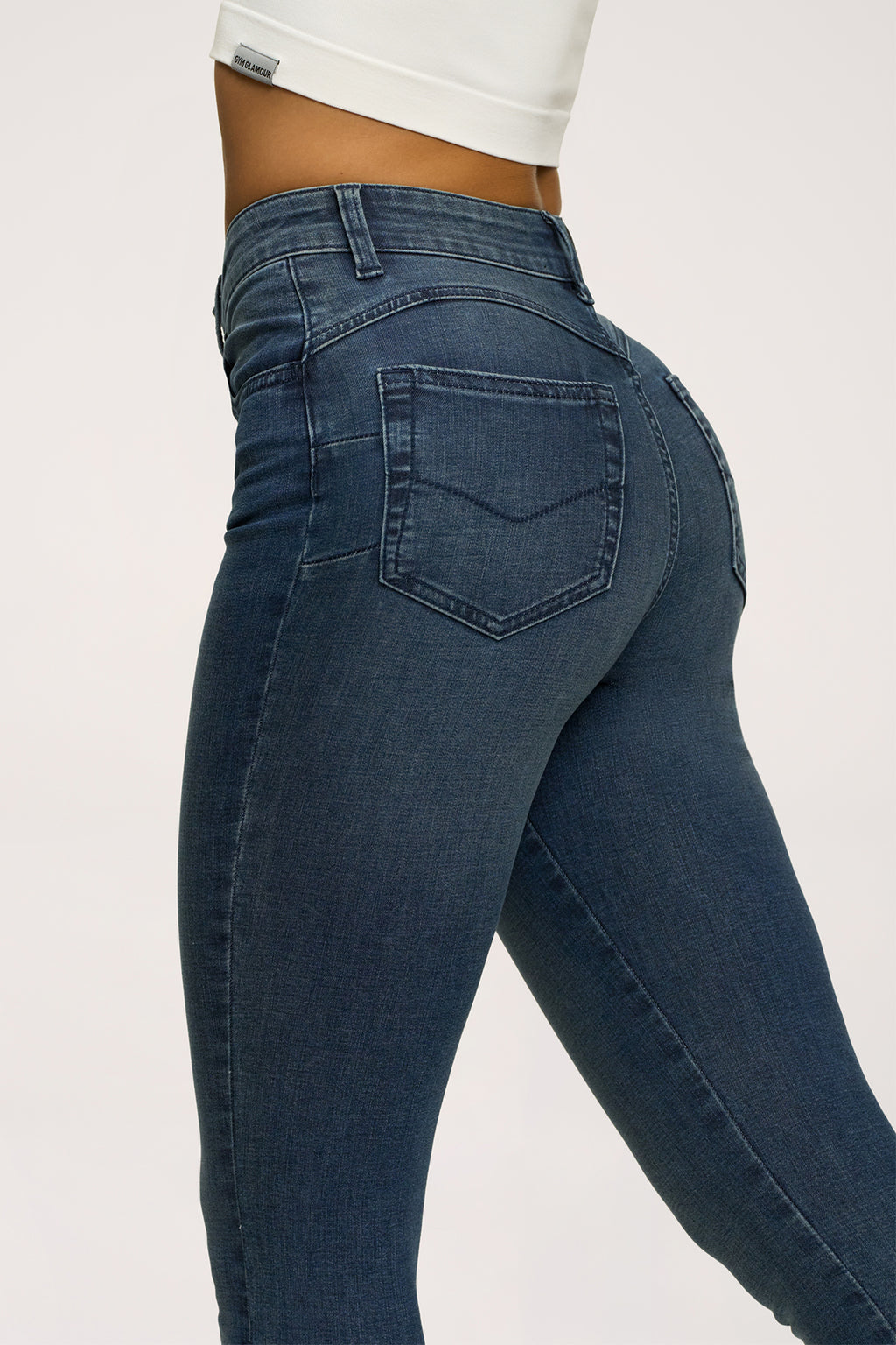 Skinny perfect slim jeans navy blue