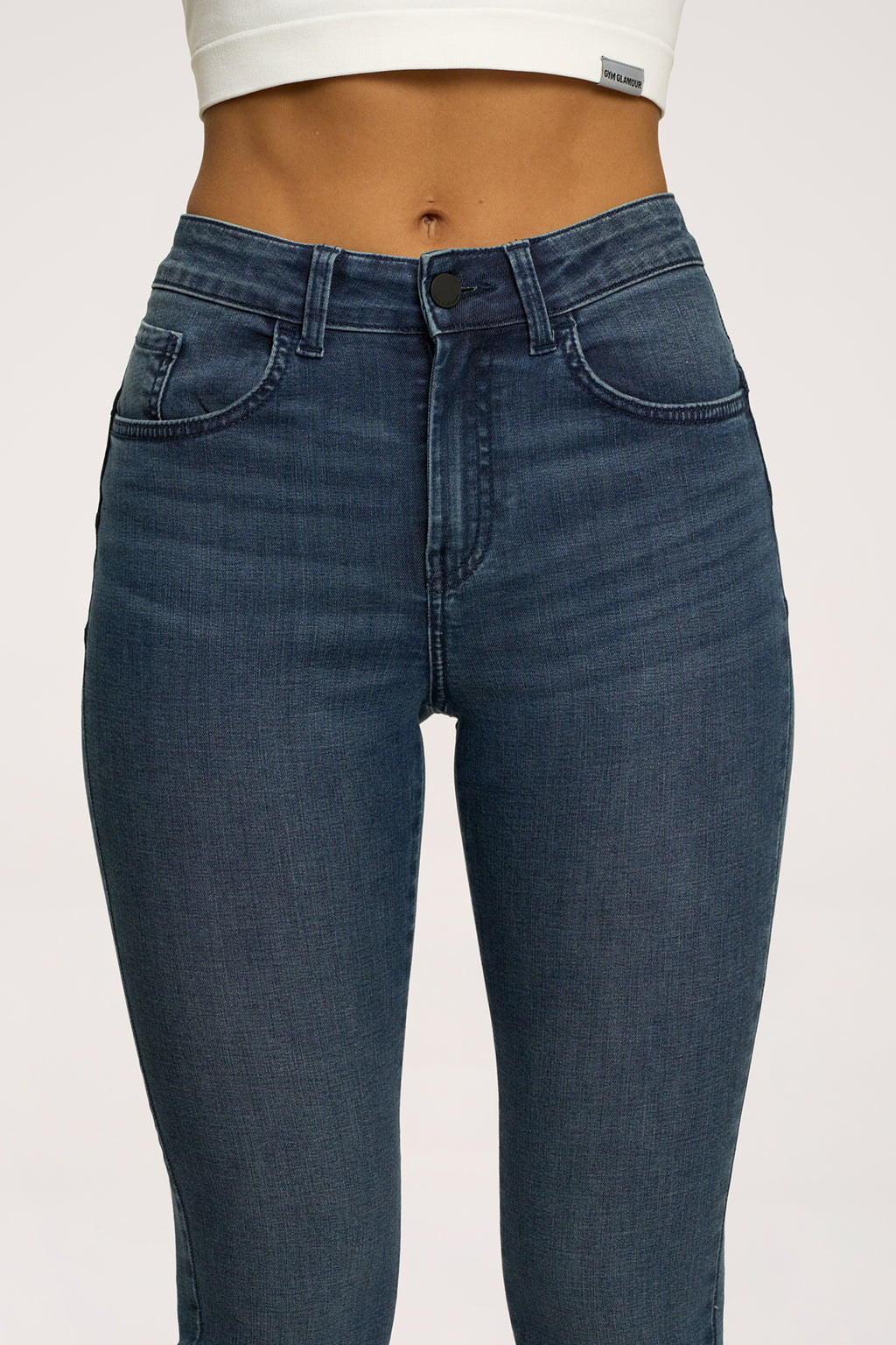 Skinny perfect slim jeans navy blue