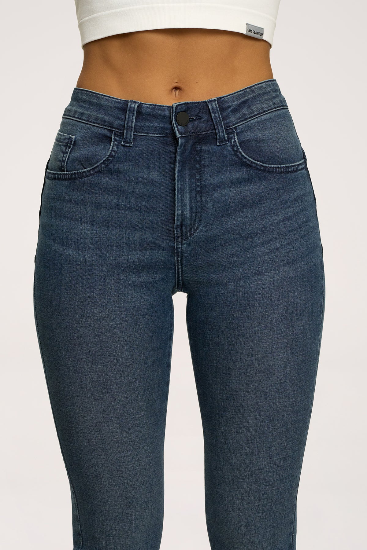 Skinny perfect slim jeans navy blue