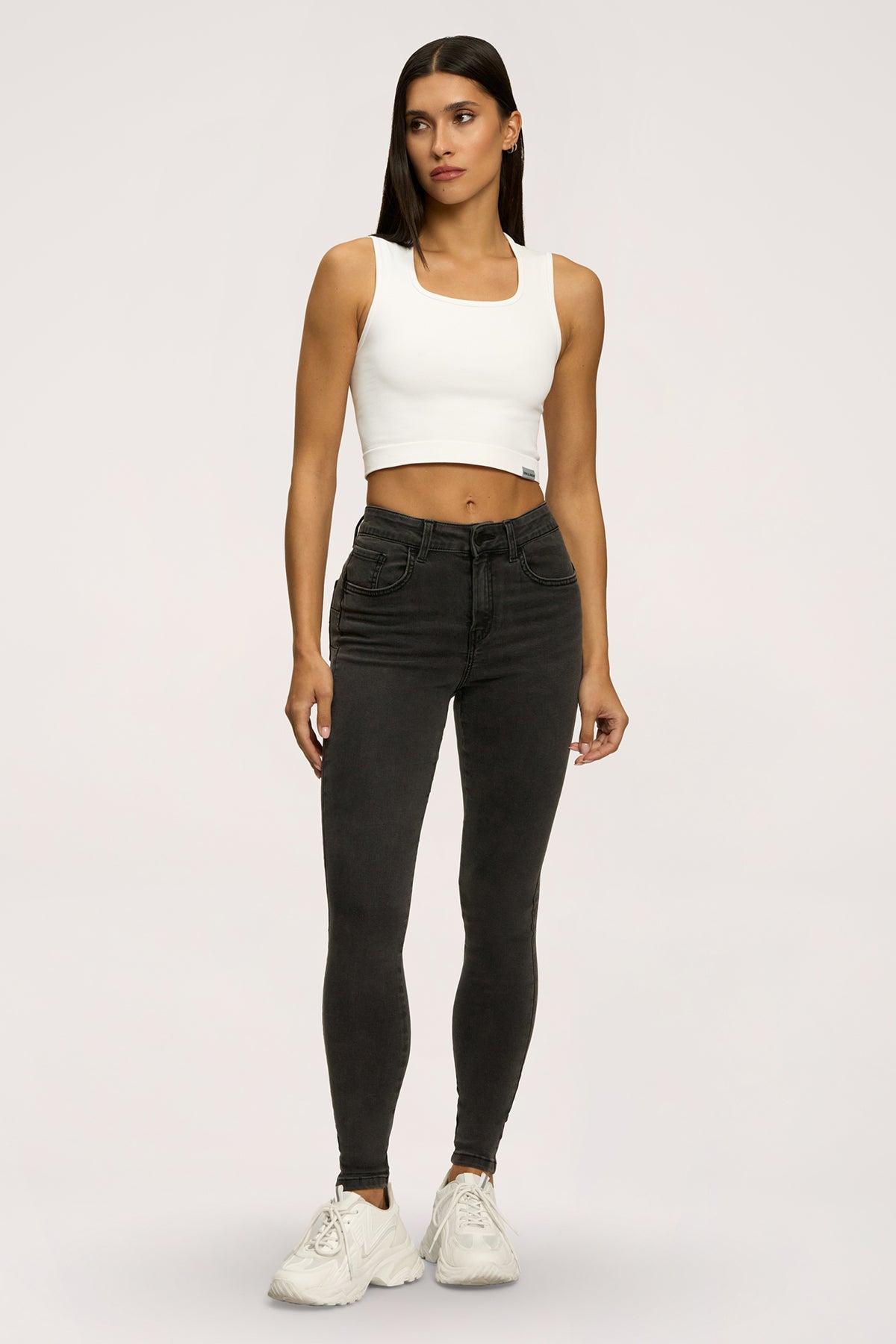 Skinny perfect slim jeans black