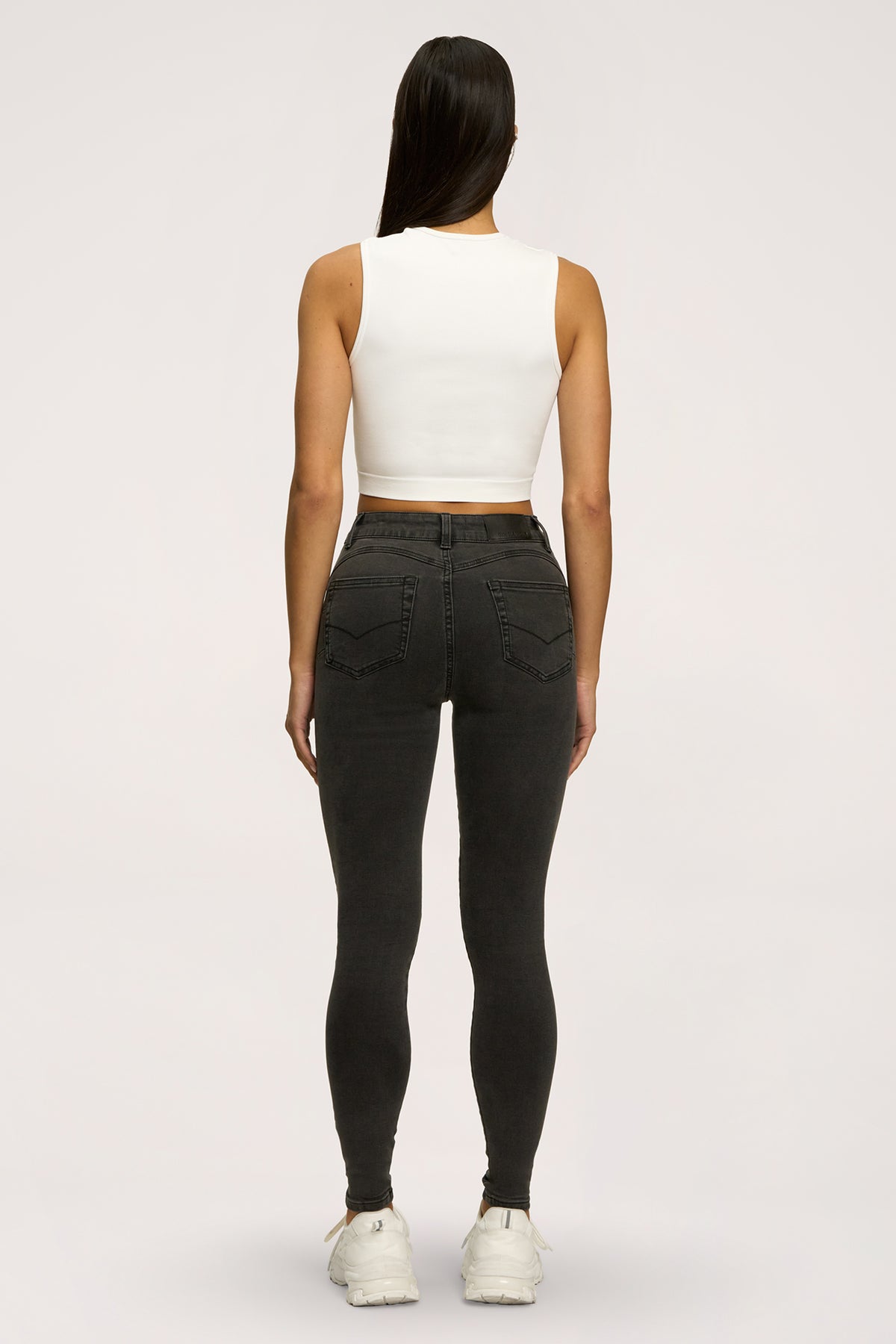 Skinny perfect slim jeans black