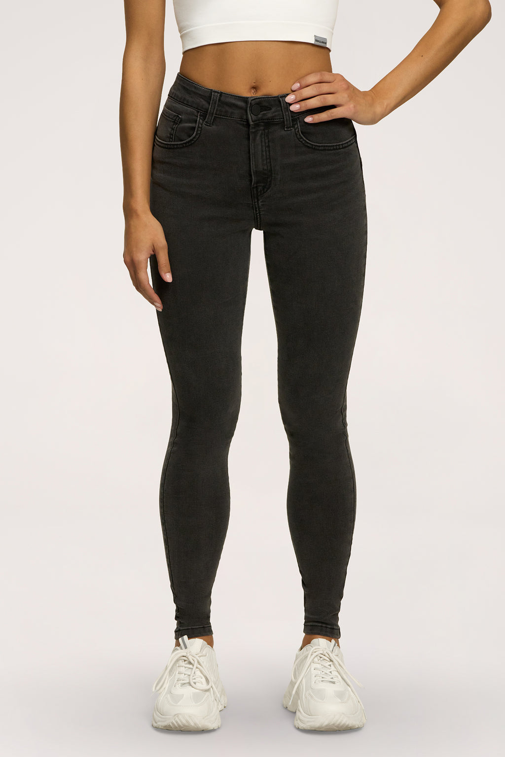 Skinny perfect slim jeans black