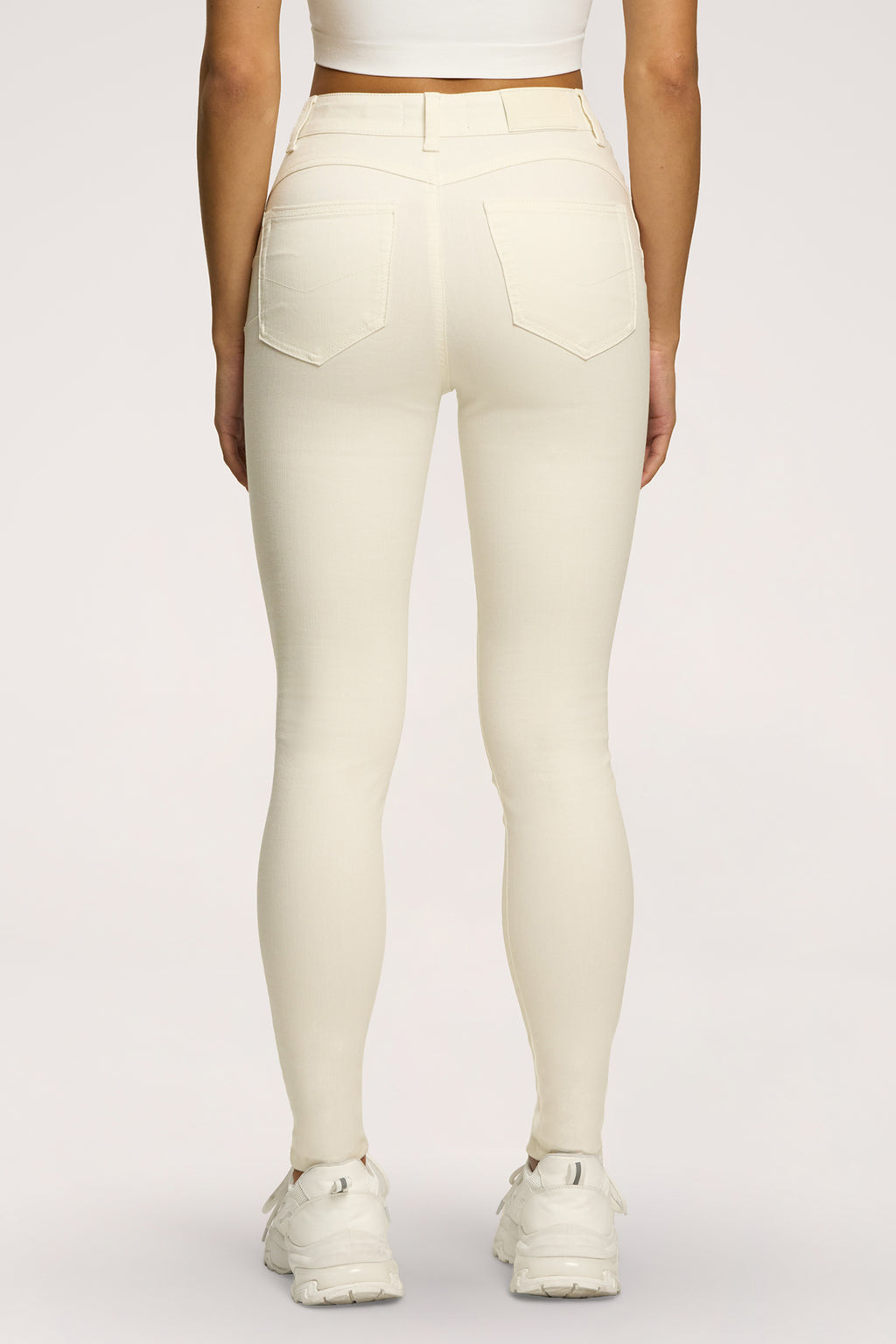 Skinny perfect slim jeans off white