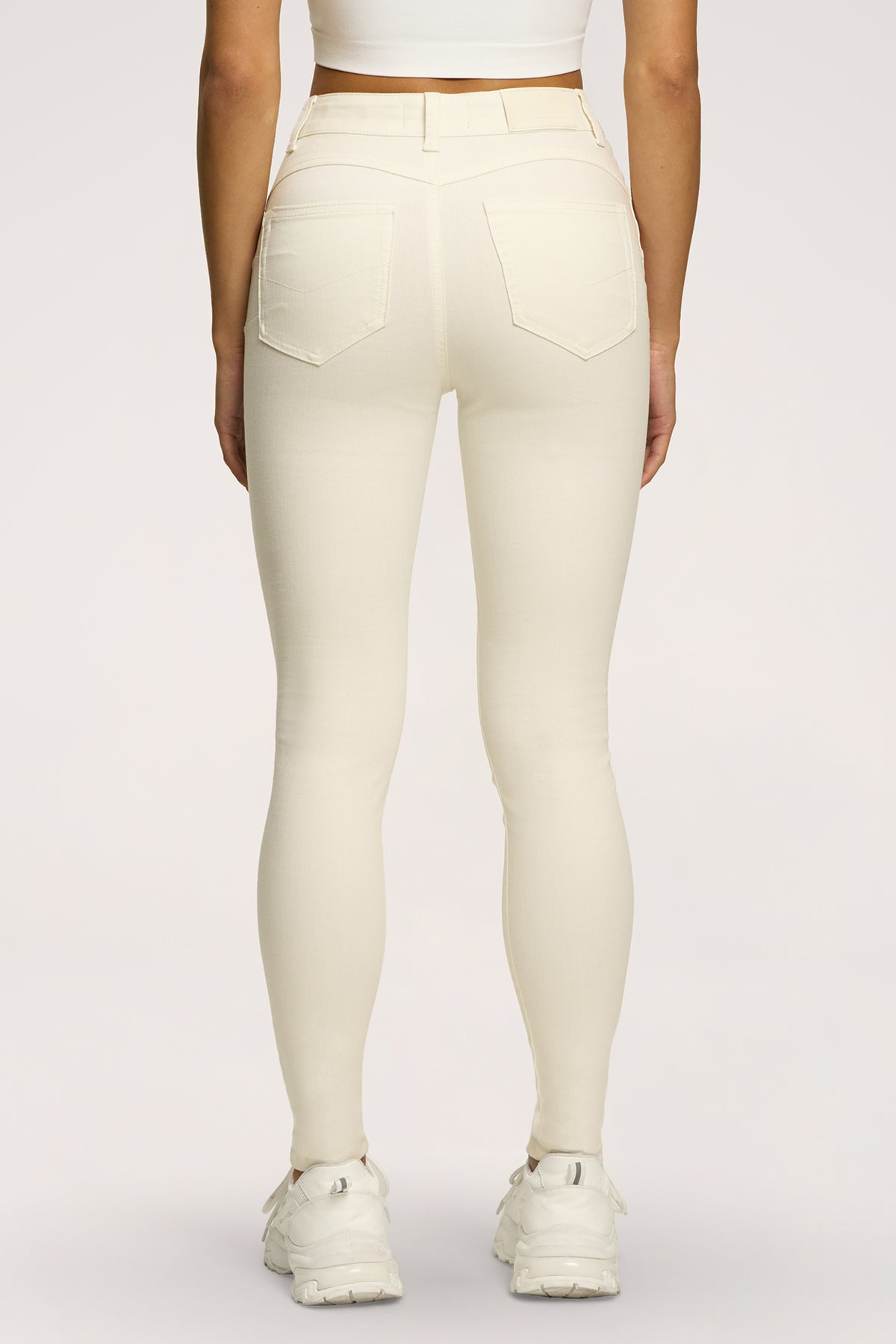 Skinny perfect slim jeans off white