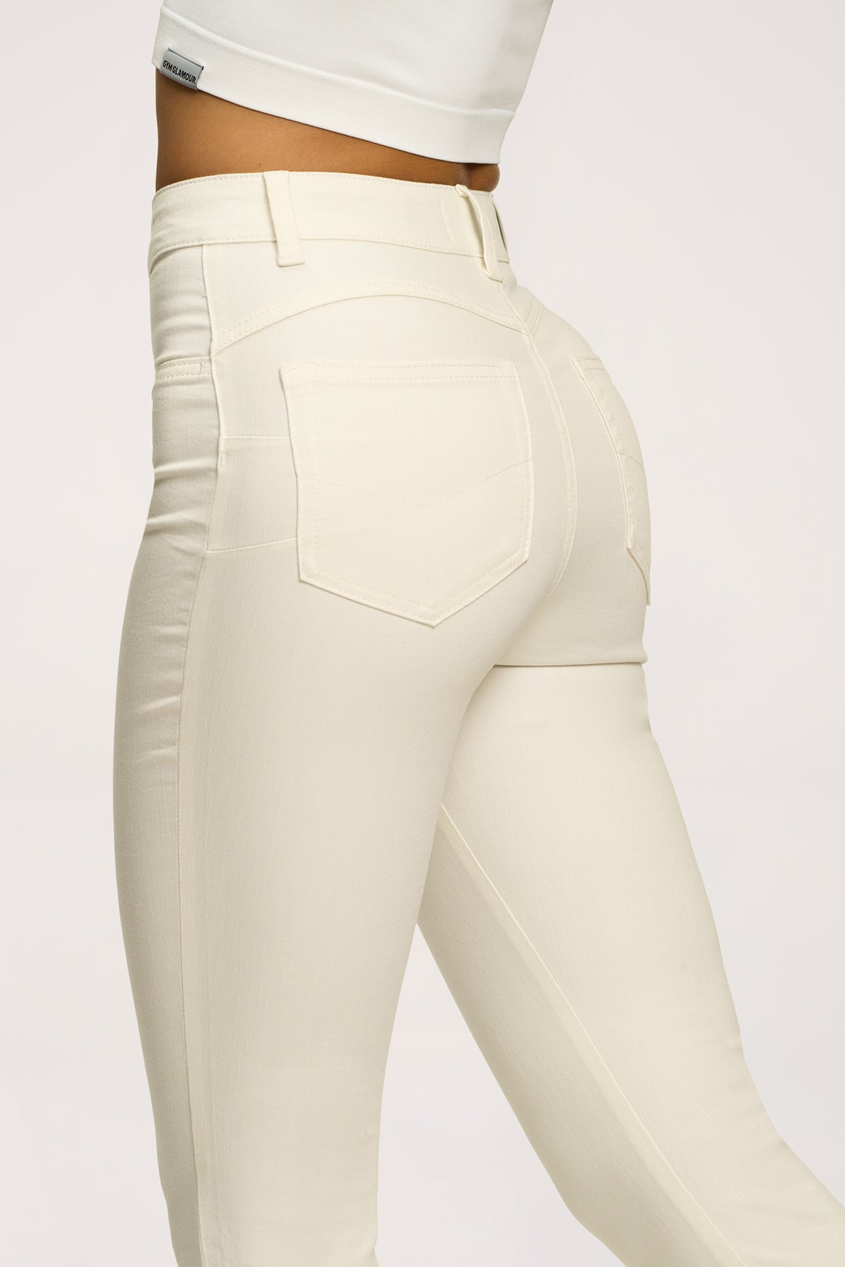 Skinny perfect slim jeans off white