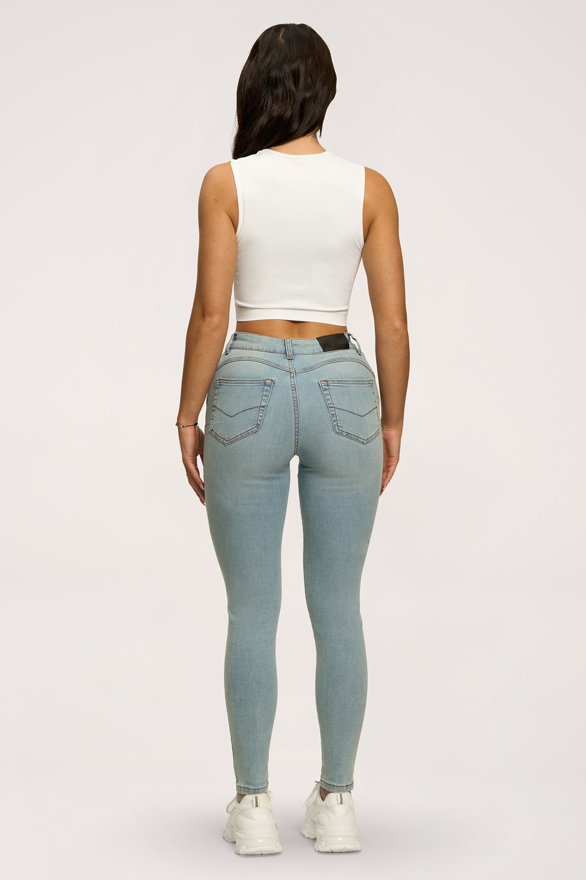 Skinny perfect slim jeans light blue