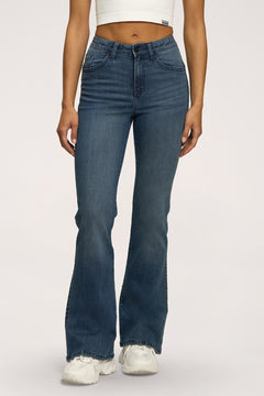 Perfect slim flare jeans navy blue