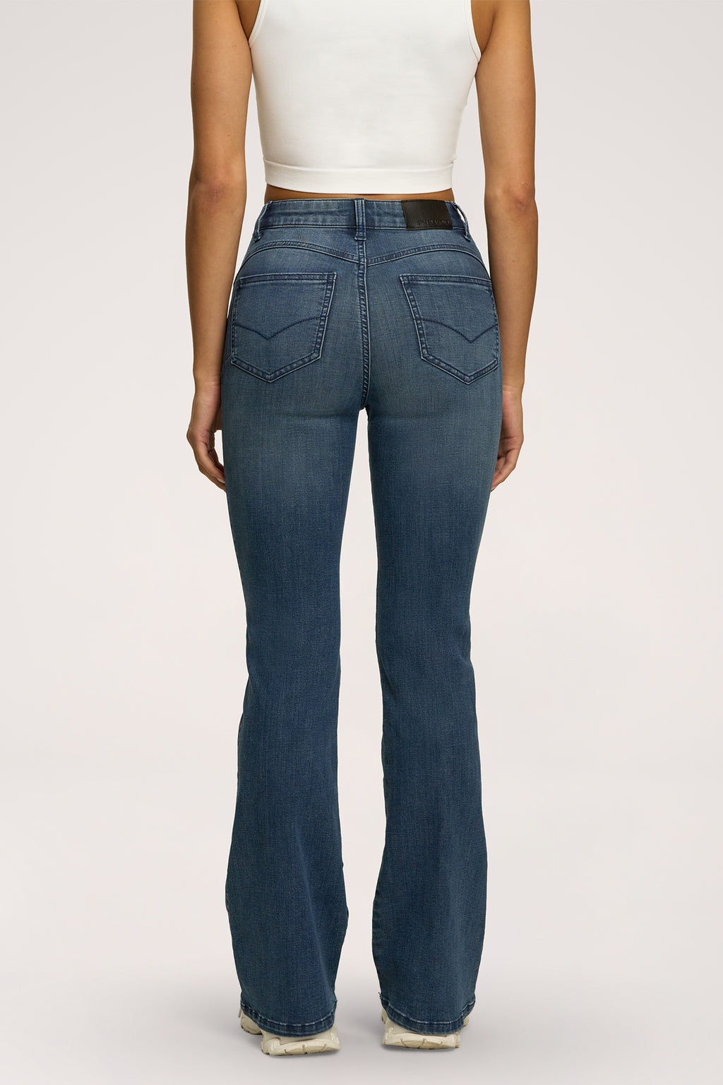 Perfect slim flare jeans navy blue