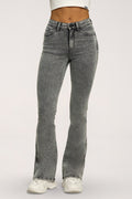 Perfect slim flare jeans light grey